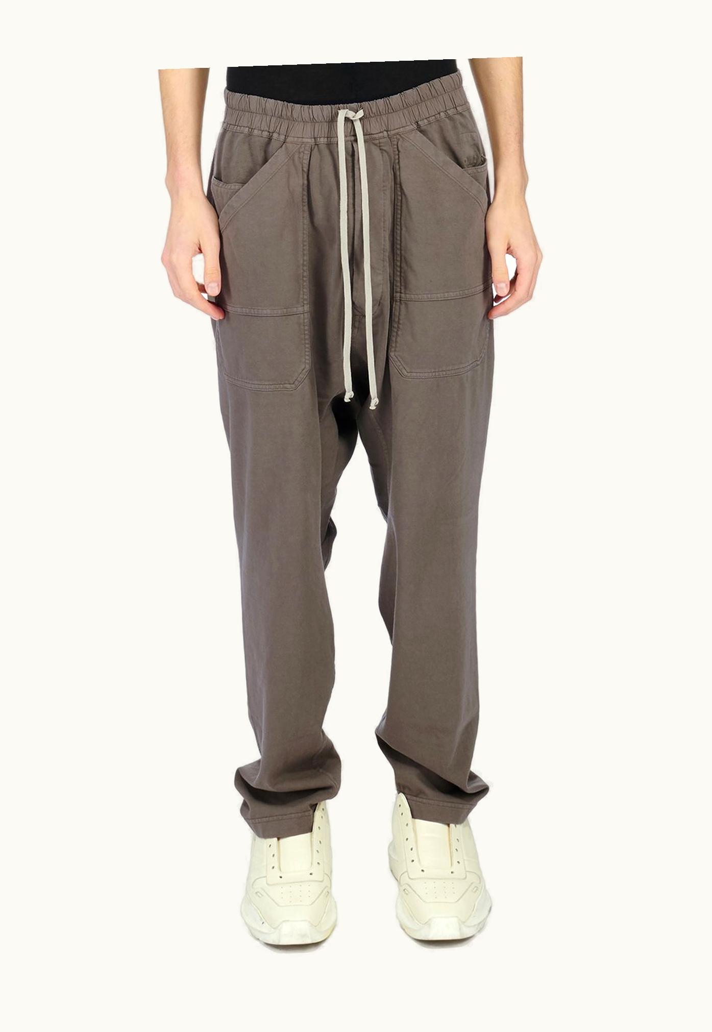 Rick Owens Rick Owens FW23 Luxor Classic Cargo Drawstring In Dust Compact Heavy Cotton Jersey