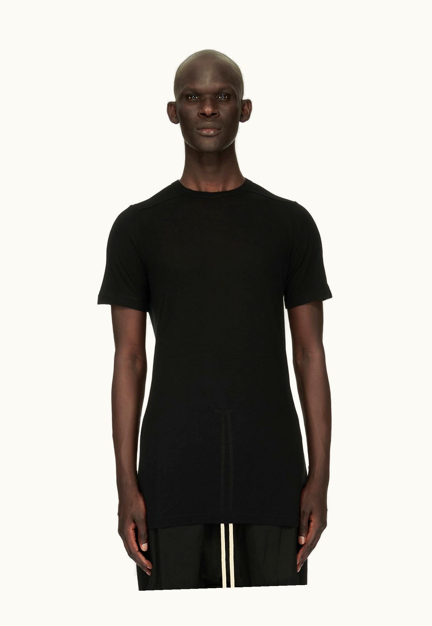 Rick Owens Rick Owens Forever Level T In Black Viscose Silk Jersey