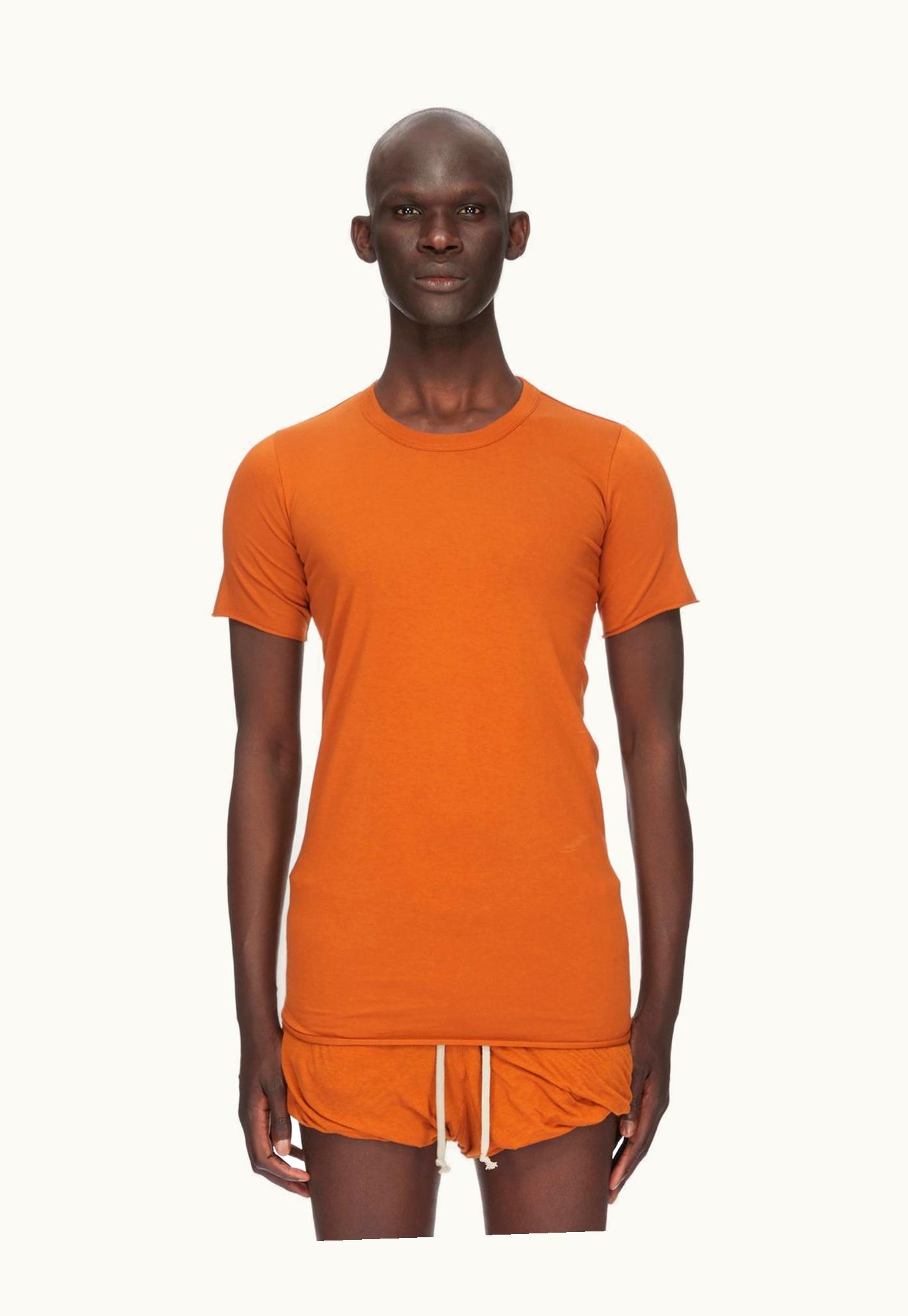 Rick Owens Rick Owens SS24 Lido Basic SS T In Clay Classic Cotton Jersey