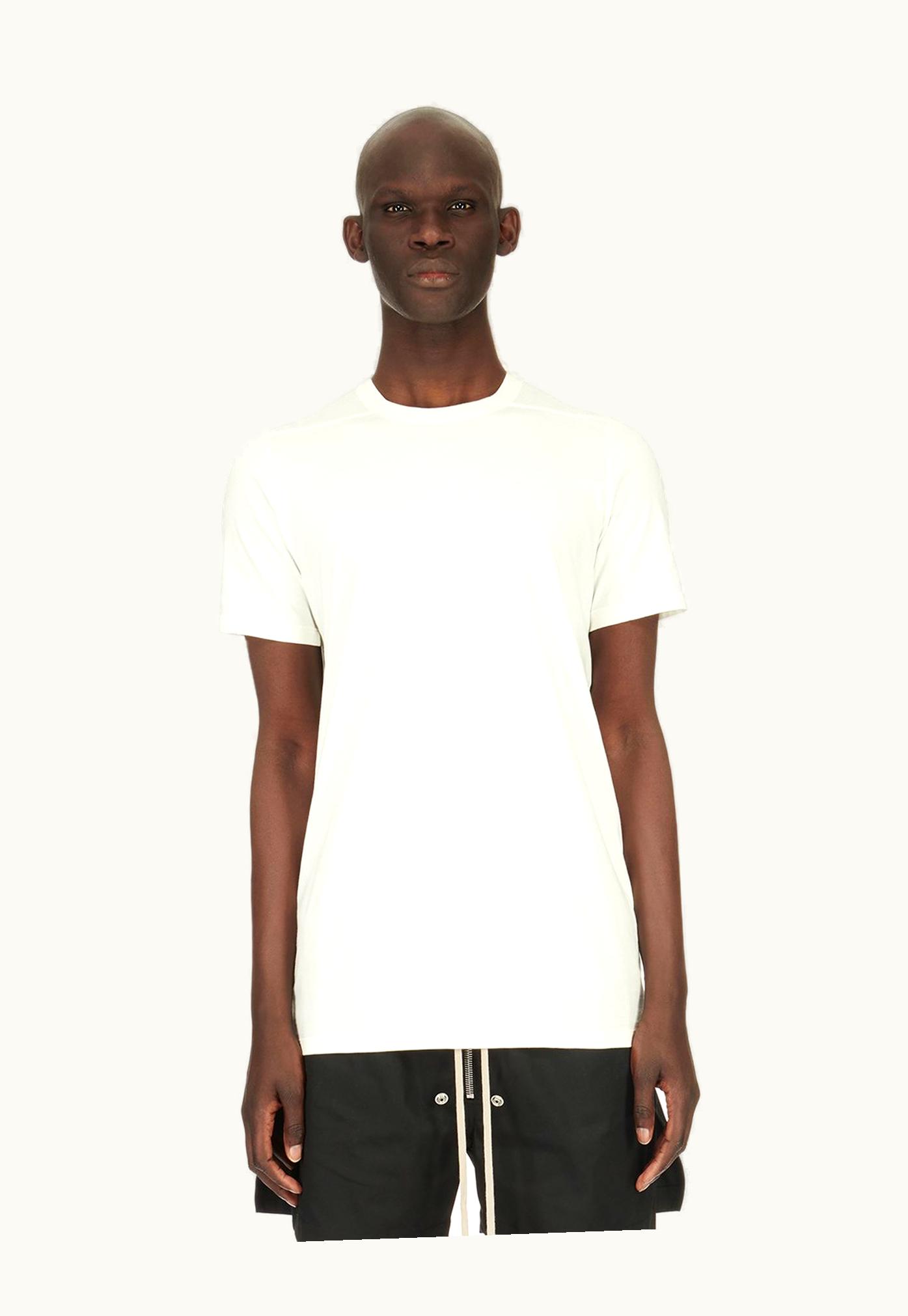 Rick Owens Rick Owens SS24 Lido Level T In Milk Classic Cotton Jersey