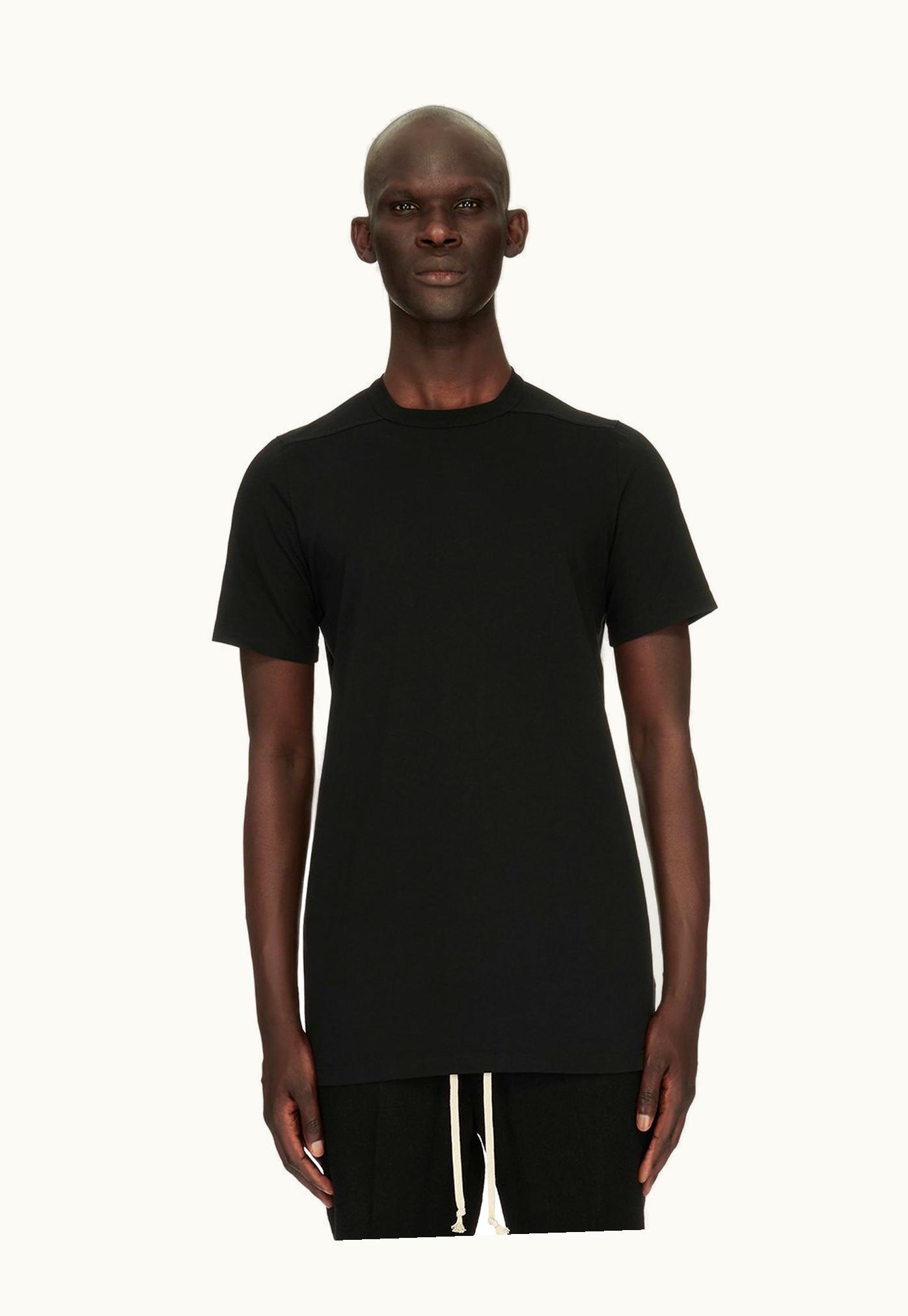 Rick Owens Rick Owens FW23 Luxor Level T In Black Classic Cotton Jersey