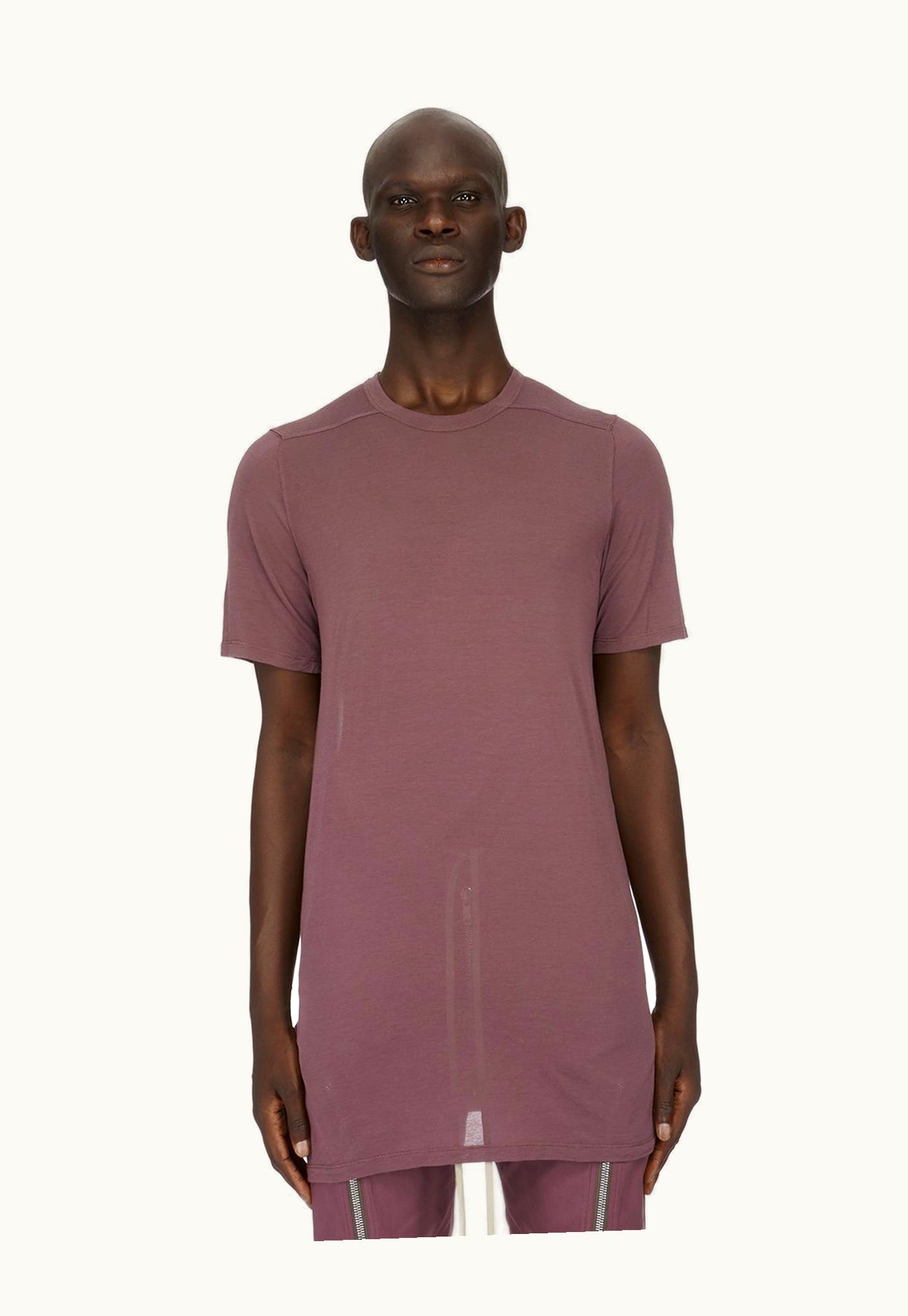 Rick Owens Rick Owens FW23 Luxor Level T In Amethyst Purple Viscose Silk Jersey