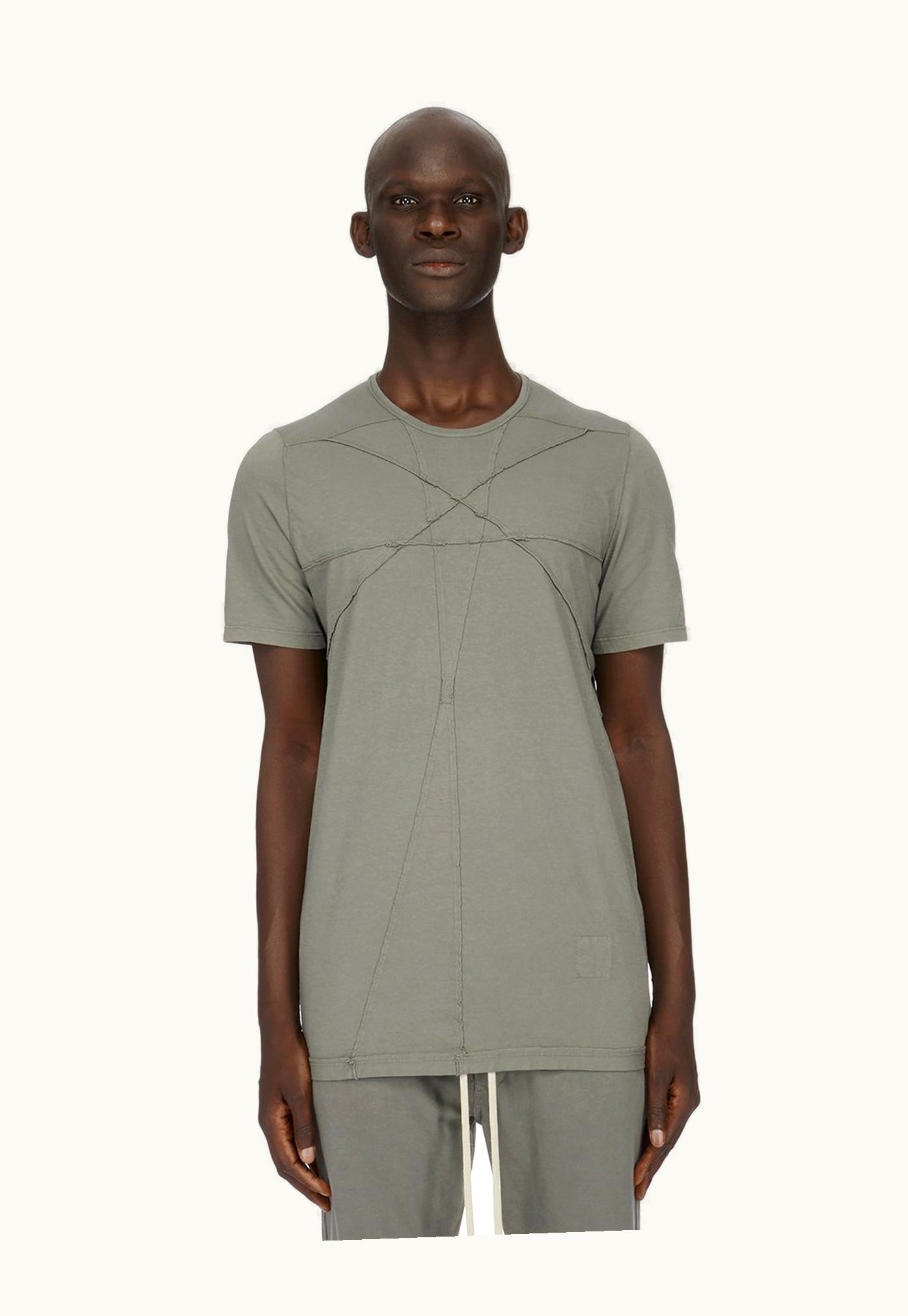Rick Owens Rick Owens DRKSHDW FW23 Luxor Level T In Hustler Blue Medium Weight Cotton Jersey