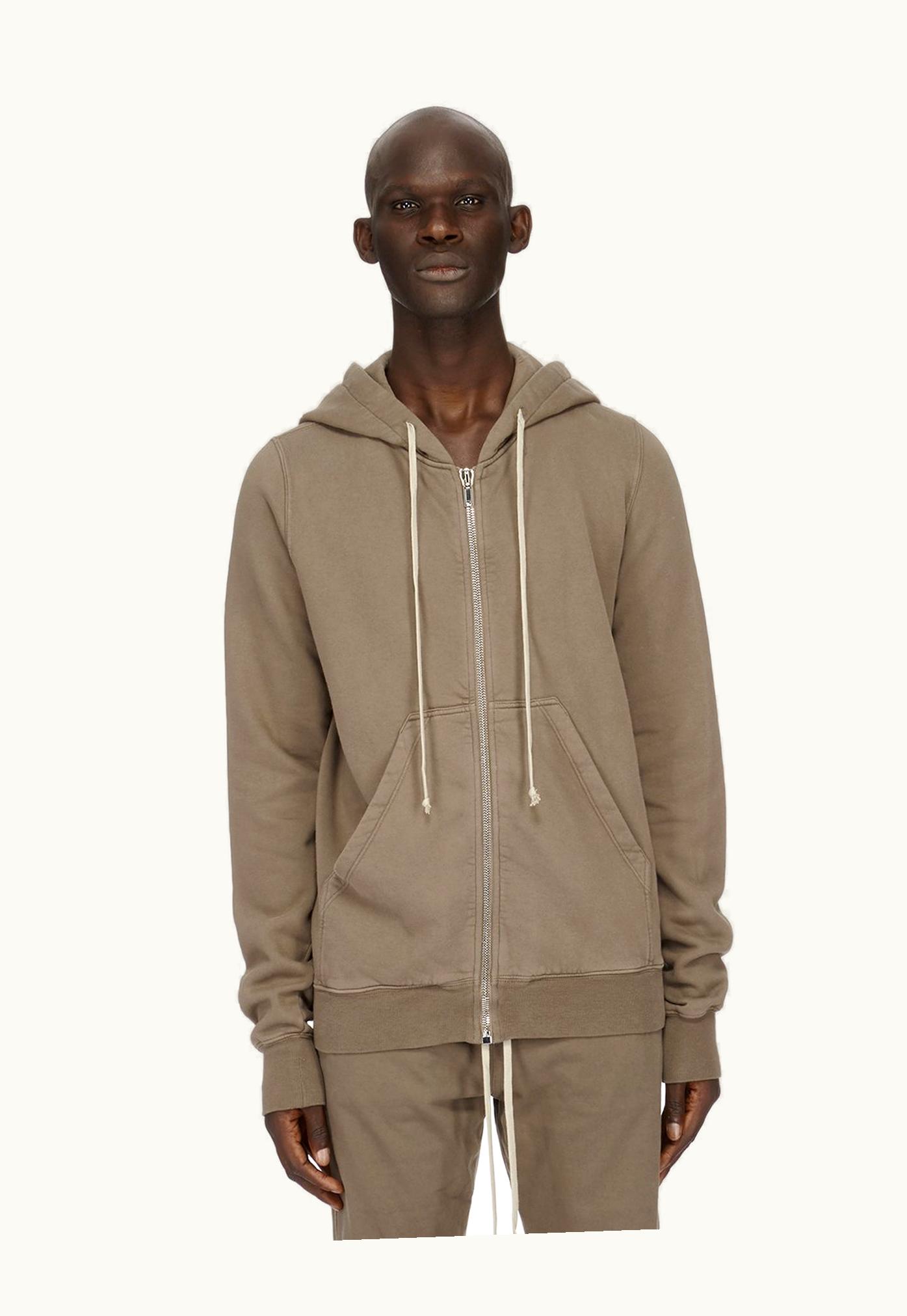 Rick Owens Rick Owens DRKSHDW FW23 Luxor JASON's Hoodie In Dust Furka Heavy Sweatshirt