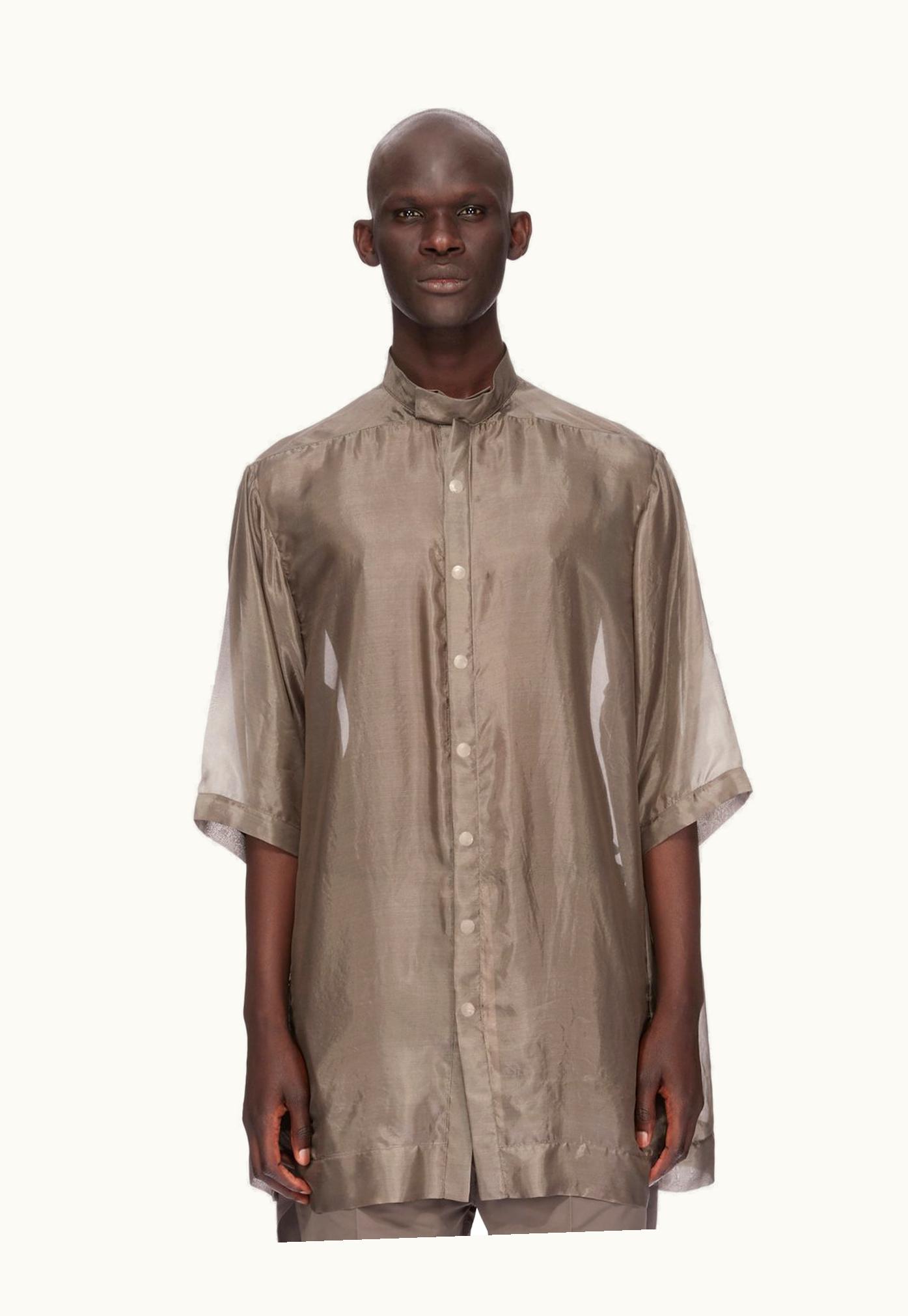 Rick Owens Rick Owens SS24 Lido Edfu Magnum In Dust Washed Silk Habotai