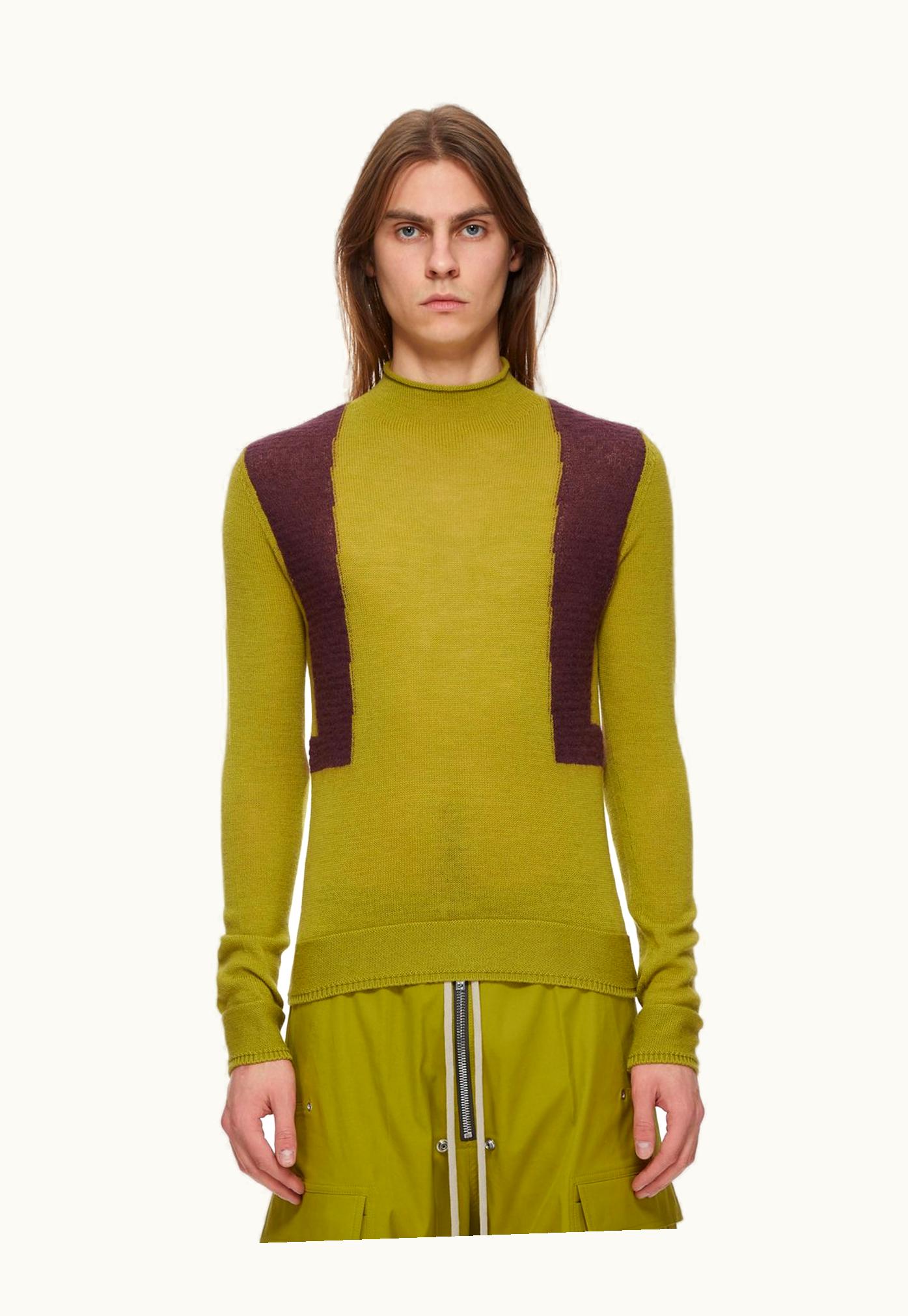 Rick Owens Rick Owens FW23 Luxor Harness In Acid And Amethyst Harness Knit