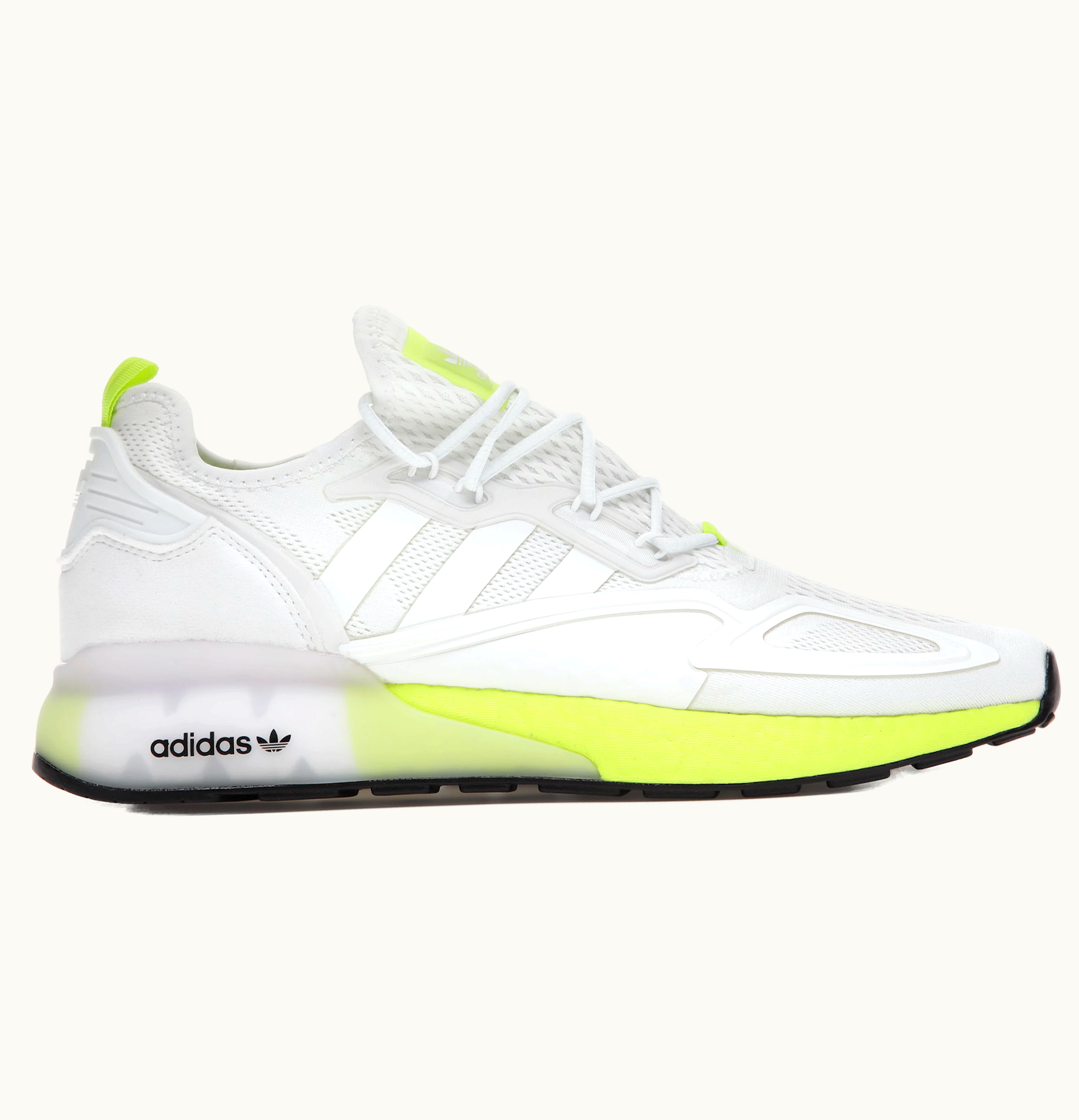 Adidas adidas ZX 2K Boost Cloud White Solar Yellow