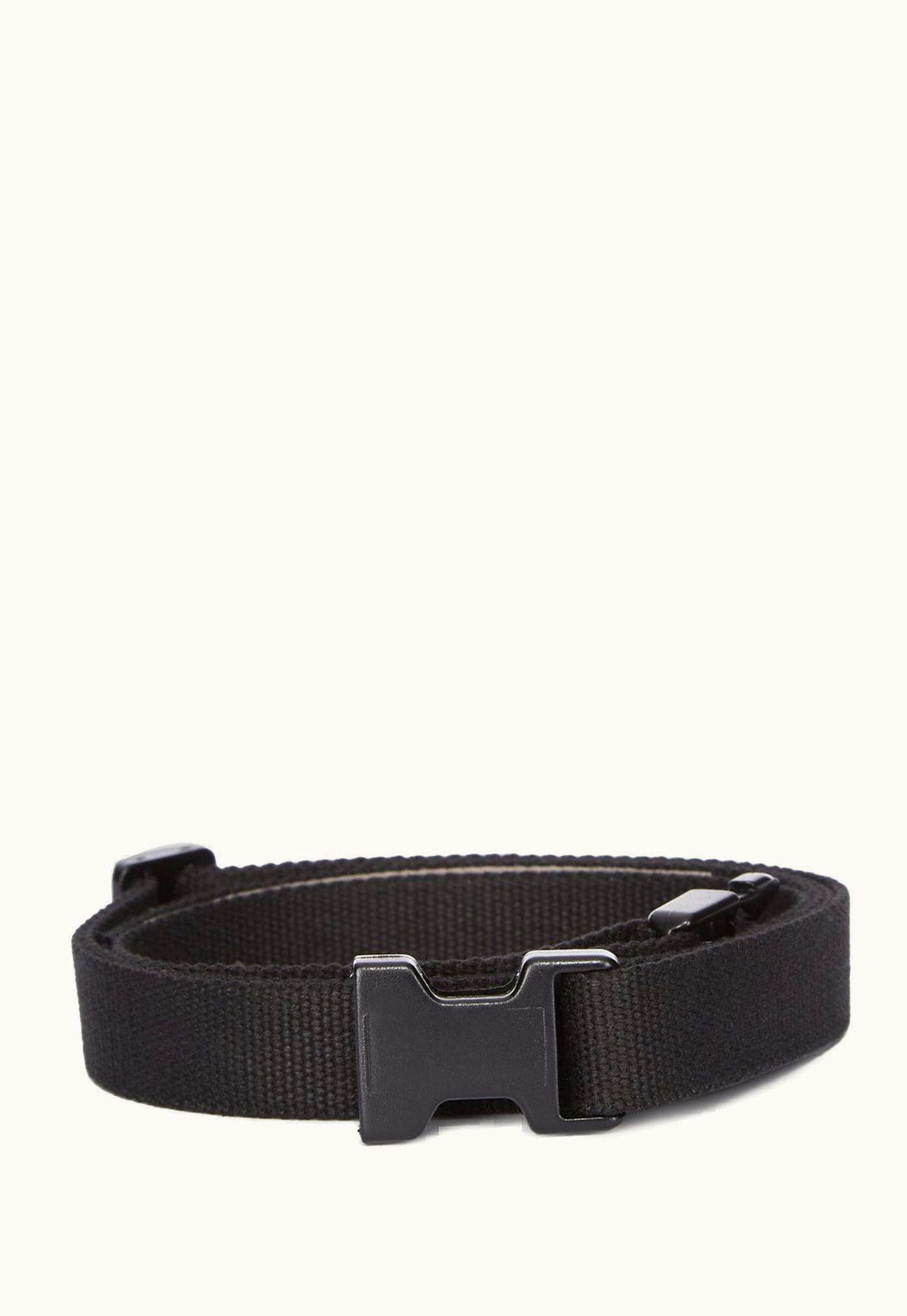 Rick Owens Rick Owens SS24 Lido Runway Disco Belt In Black Cotton Webbing
