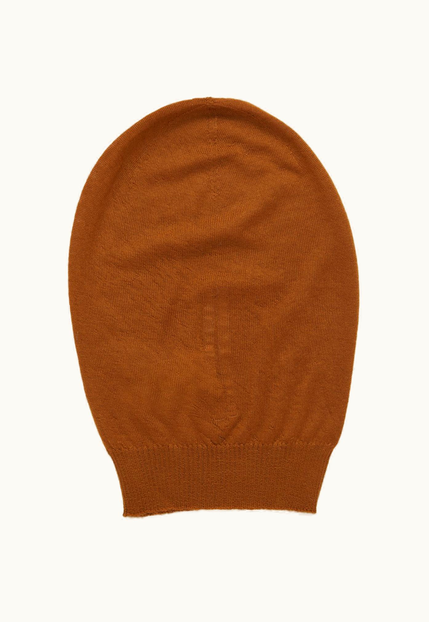 Rick Owens Rick Owens SS24 Lido Big Hat In Clay Light Weight Rasato Knit