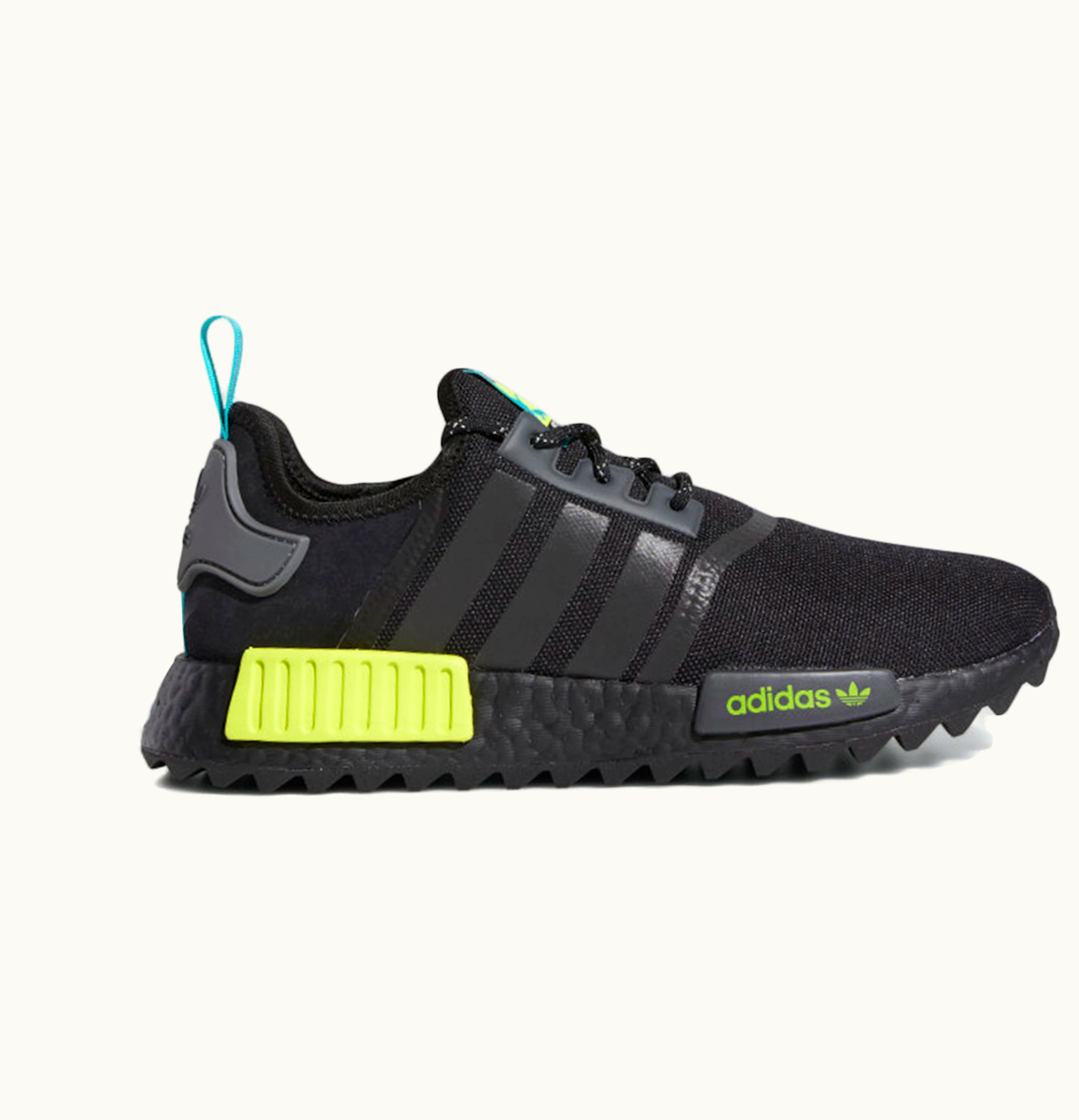 Adidas adidas NMD R1 Core Black Semi Solar Yellow
