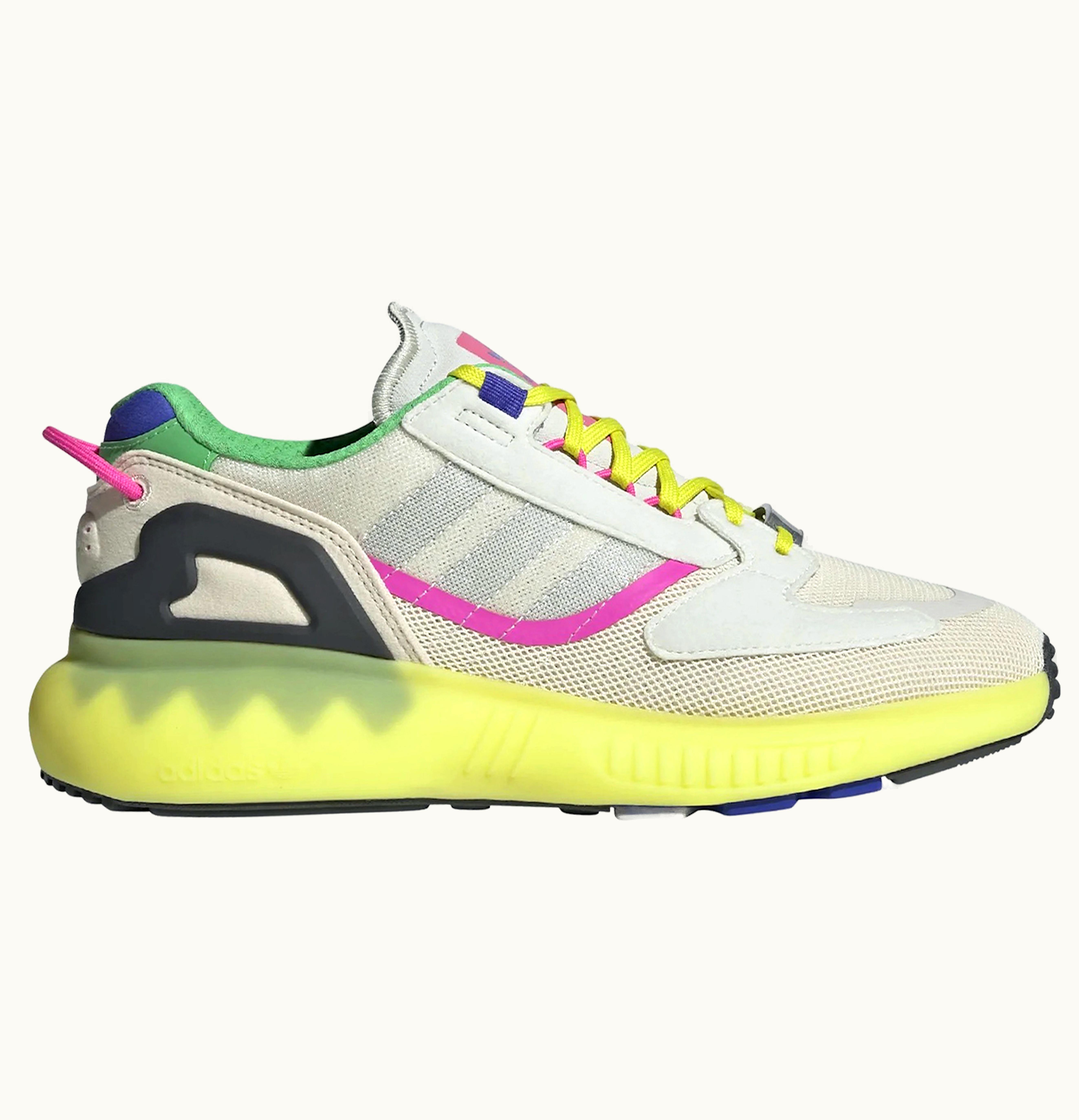 Adidas adidas ZX 5K Boost Wonder White Acid Yellow W