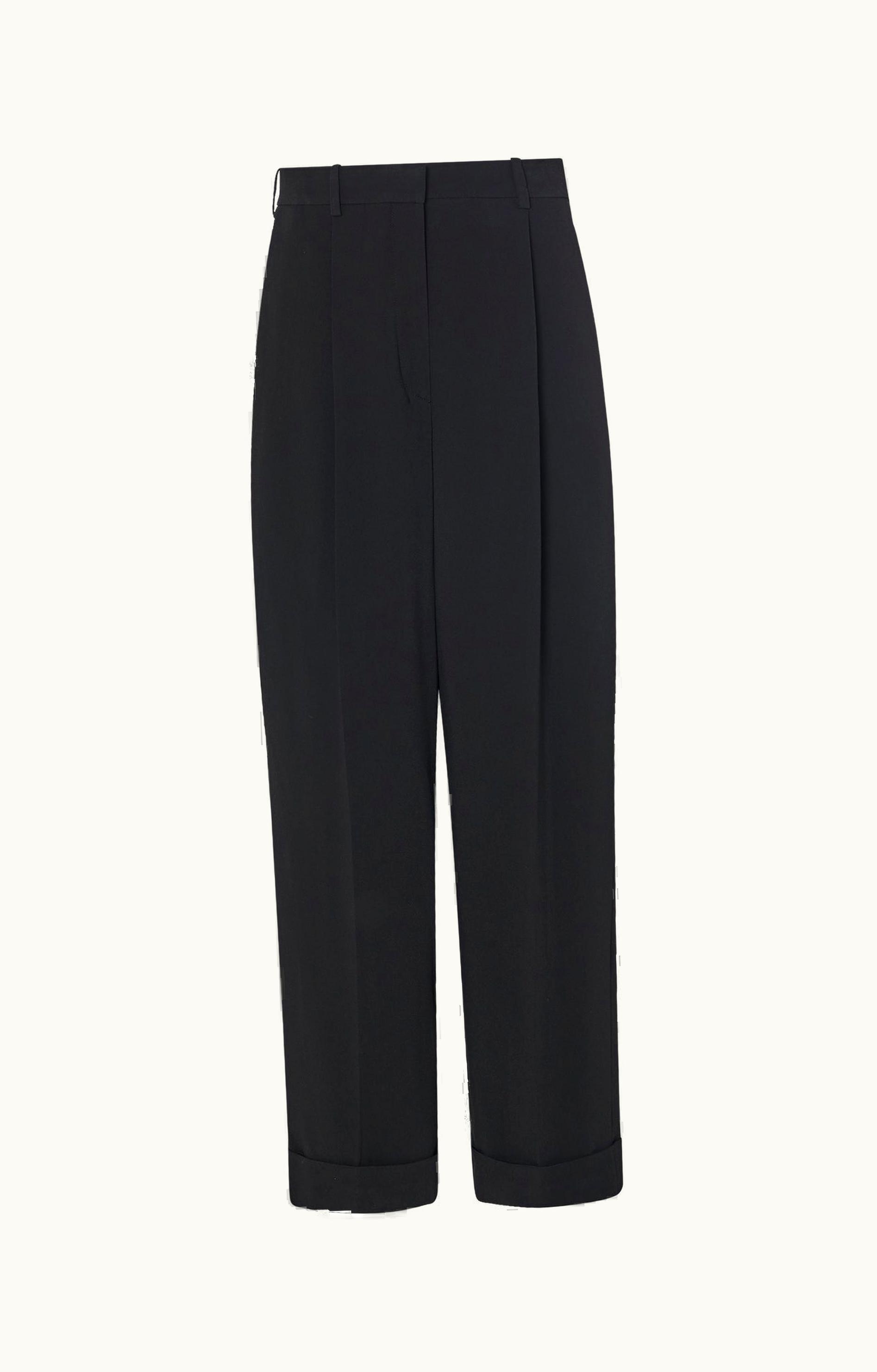 The Row The Row Tor Pant Black In Viscose
