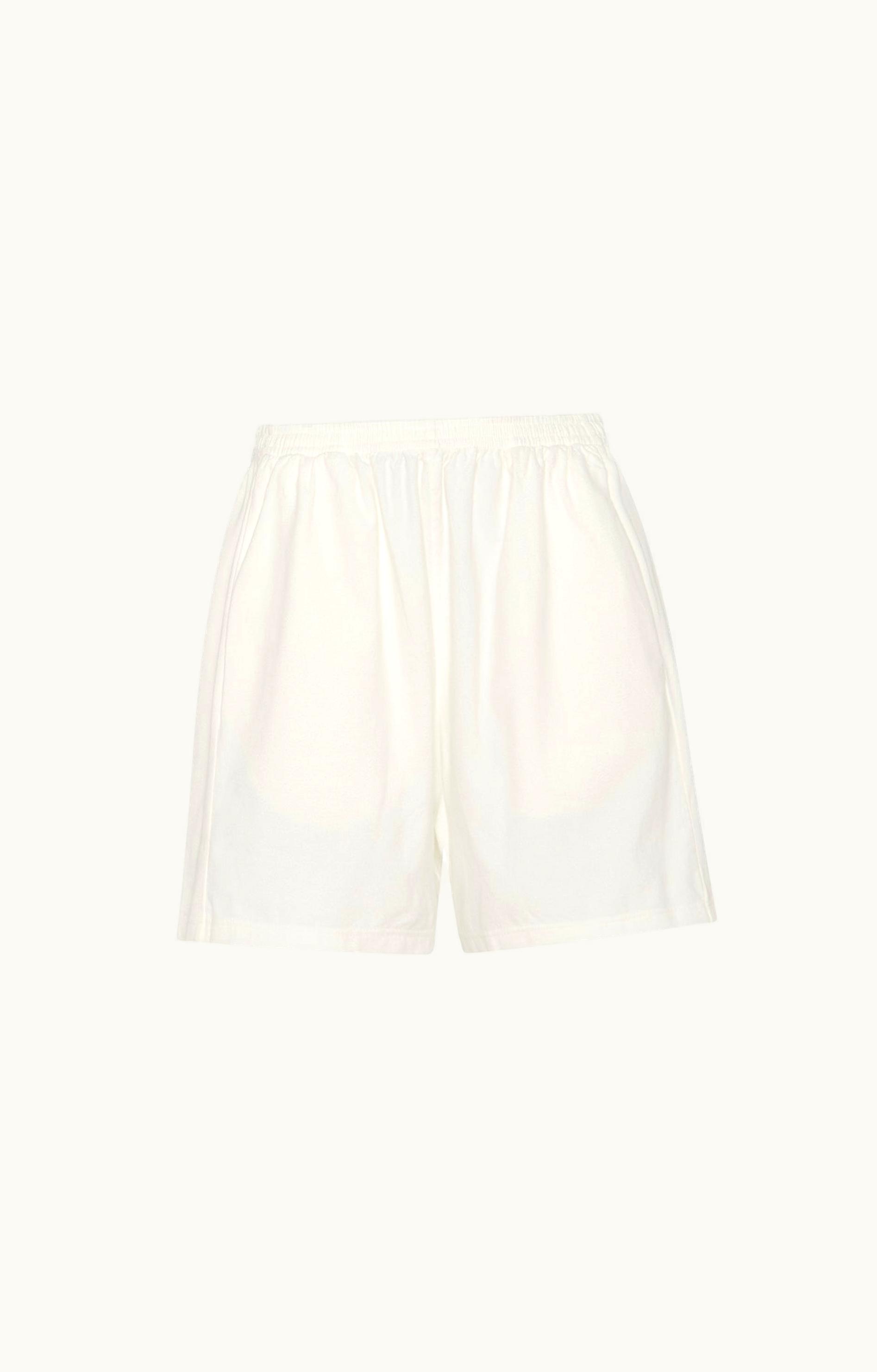 The Row The Row Gunty Short White In Cotton
