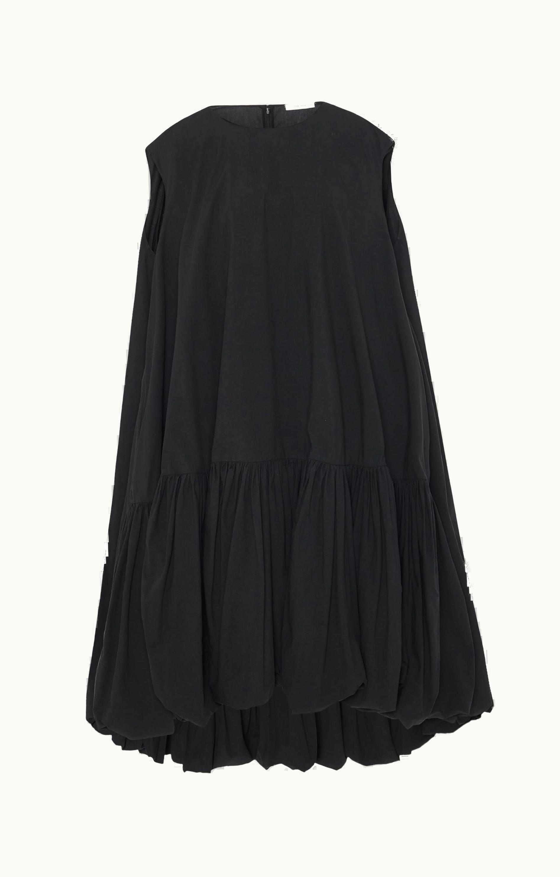 The Row The Row Tadao Dress Black In Cotton