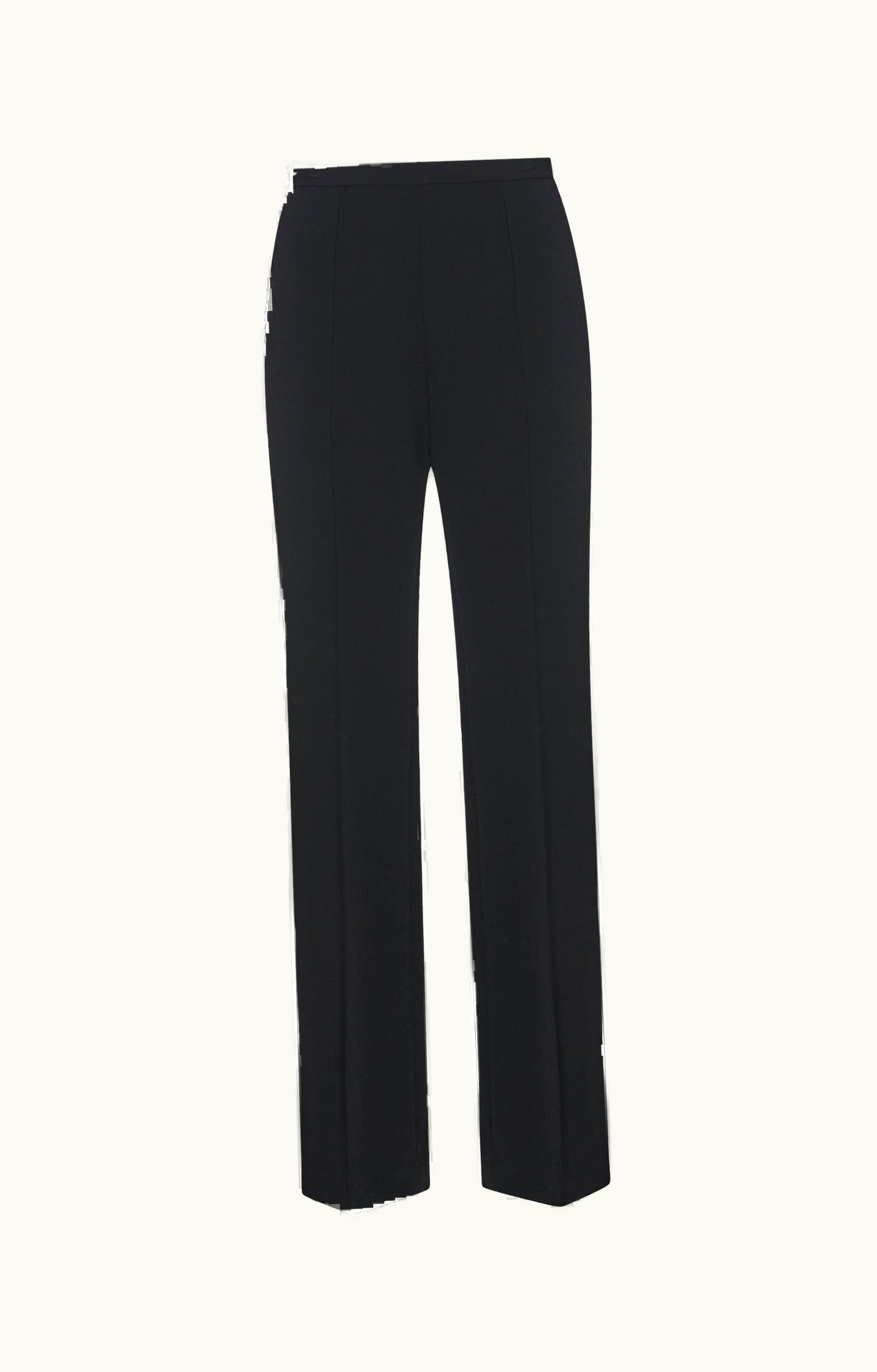 The Row The Row Desmy Pant Black In Virgin Wool