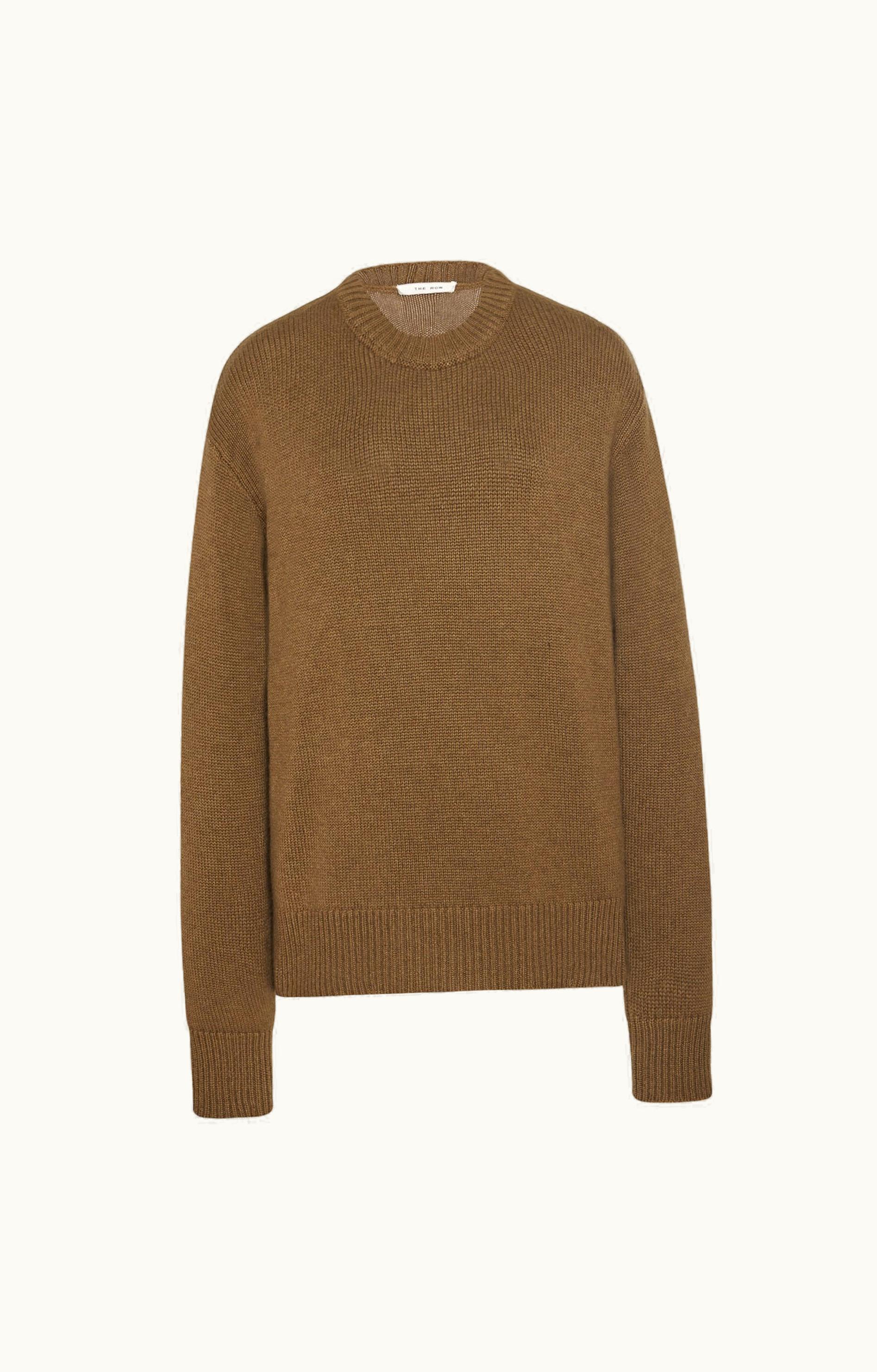 The Row The Row Fiji Top Brown In Cashmere