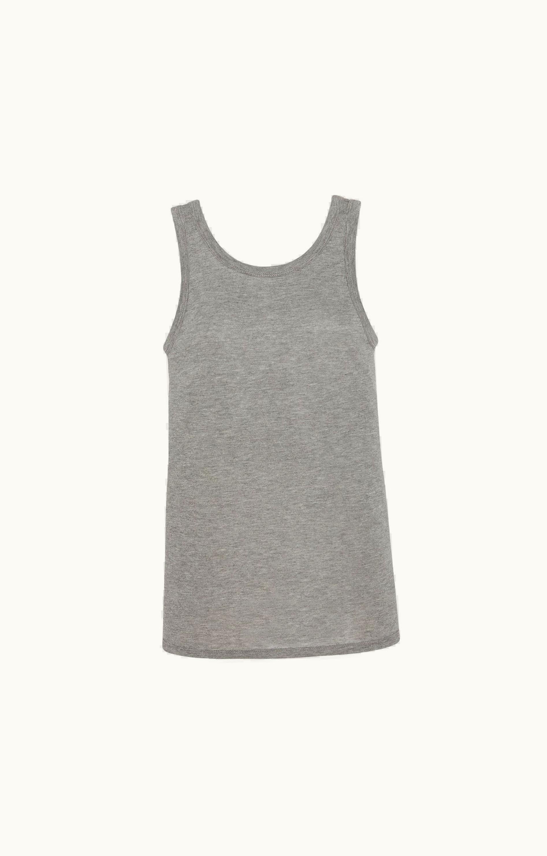 The Row The Row Frankie Top Grey In Wool And Viscose