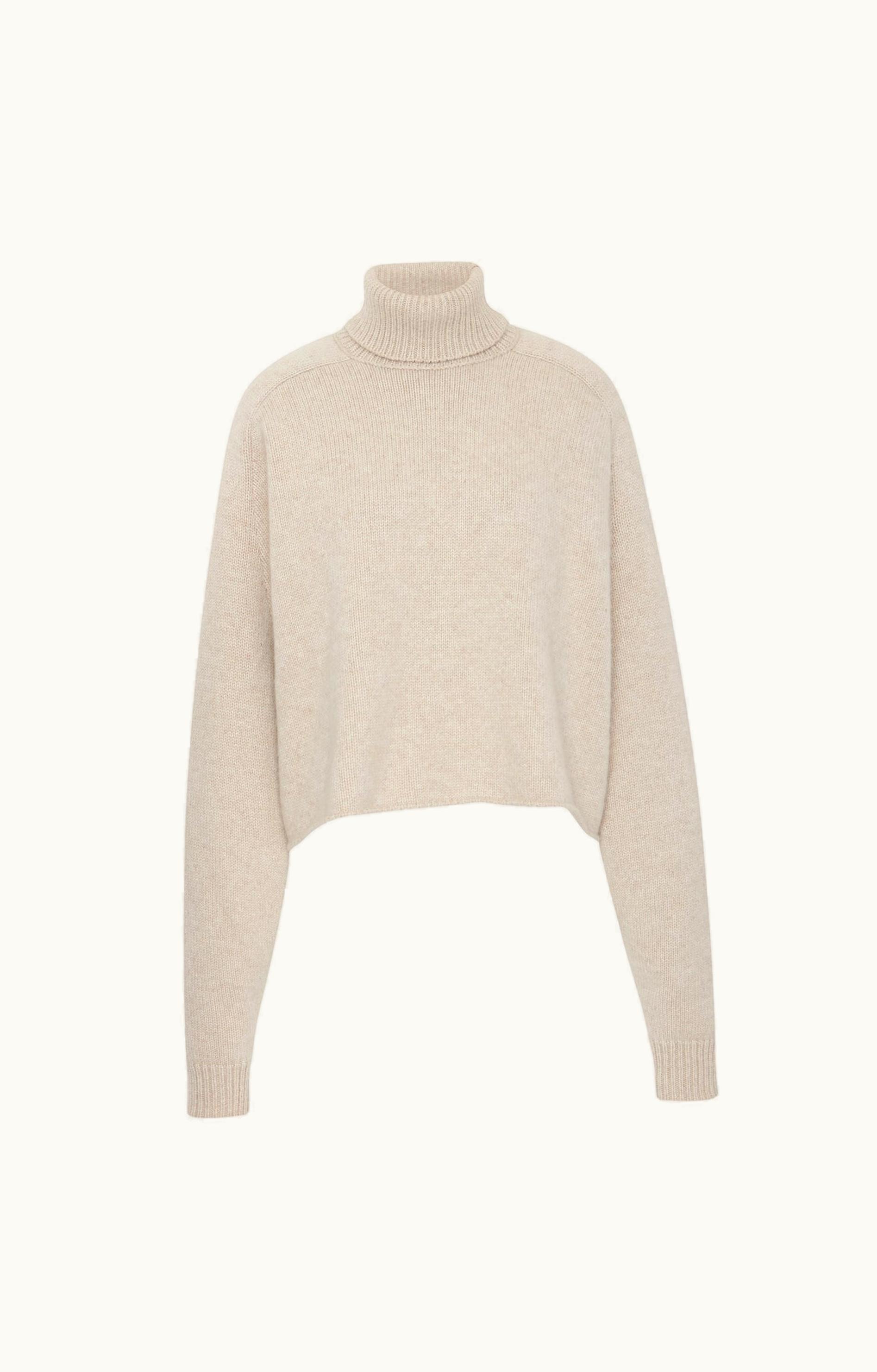 The Row The Row Ehud Top Beige In Cashmere