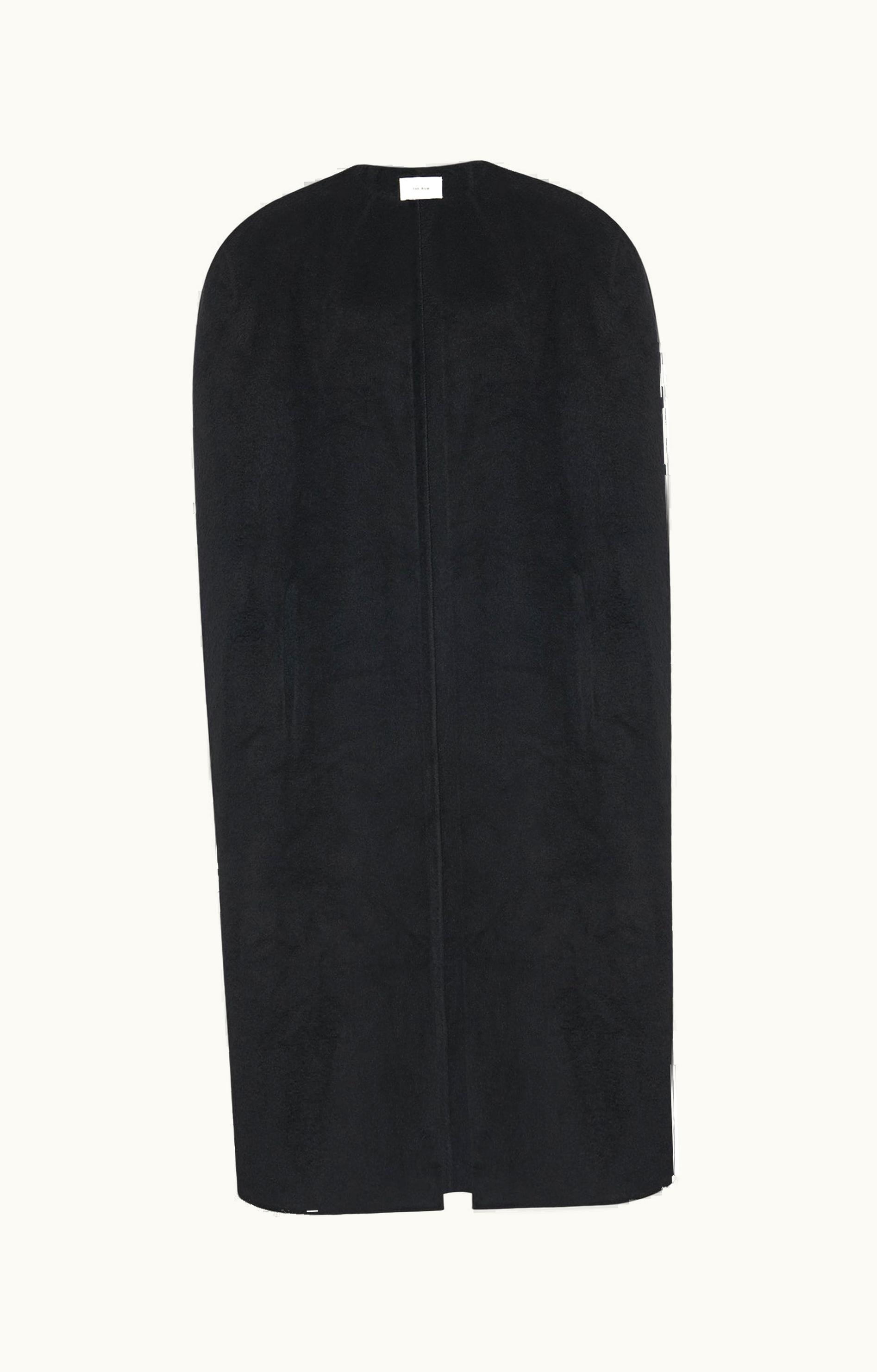 The Row The Row Milda Coat Black In Cashmere