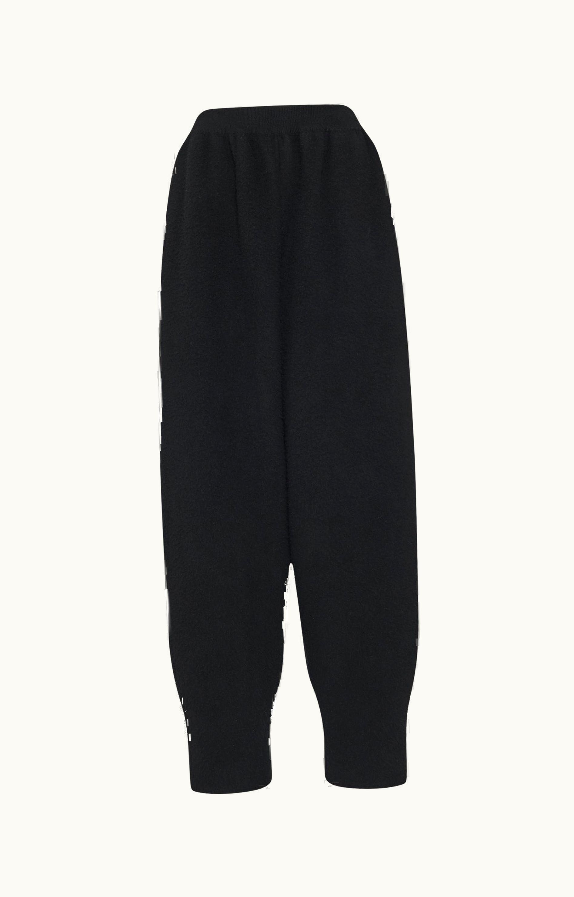 The Row The Row Ednah Pants Black In Merino Wool