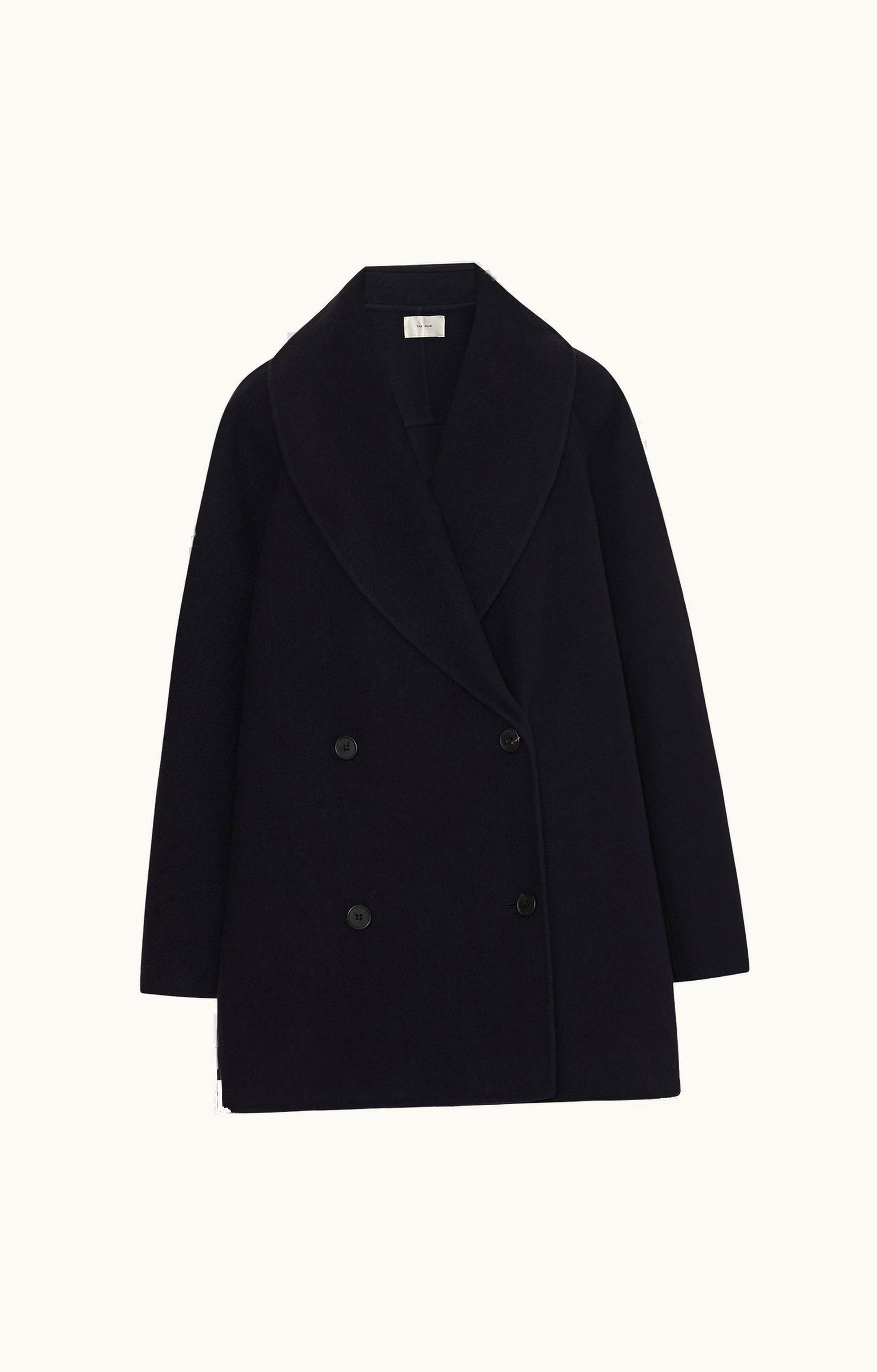 The Row The Row Polli Jacket Blue In Virgin Wool And Cashmere