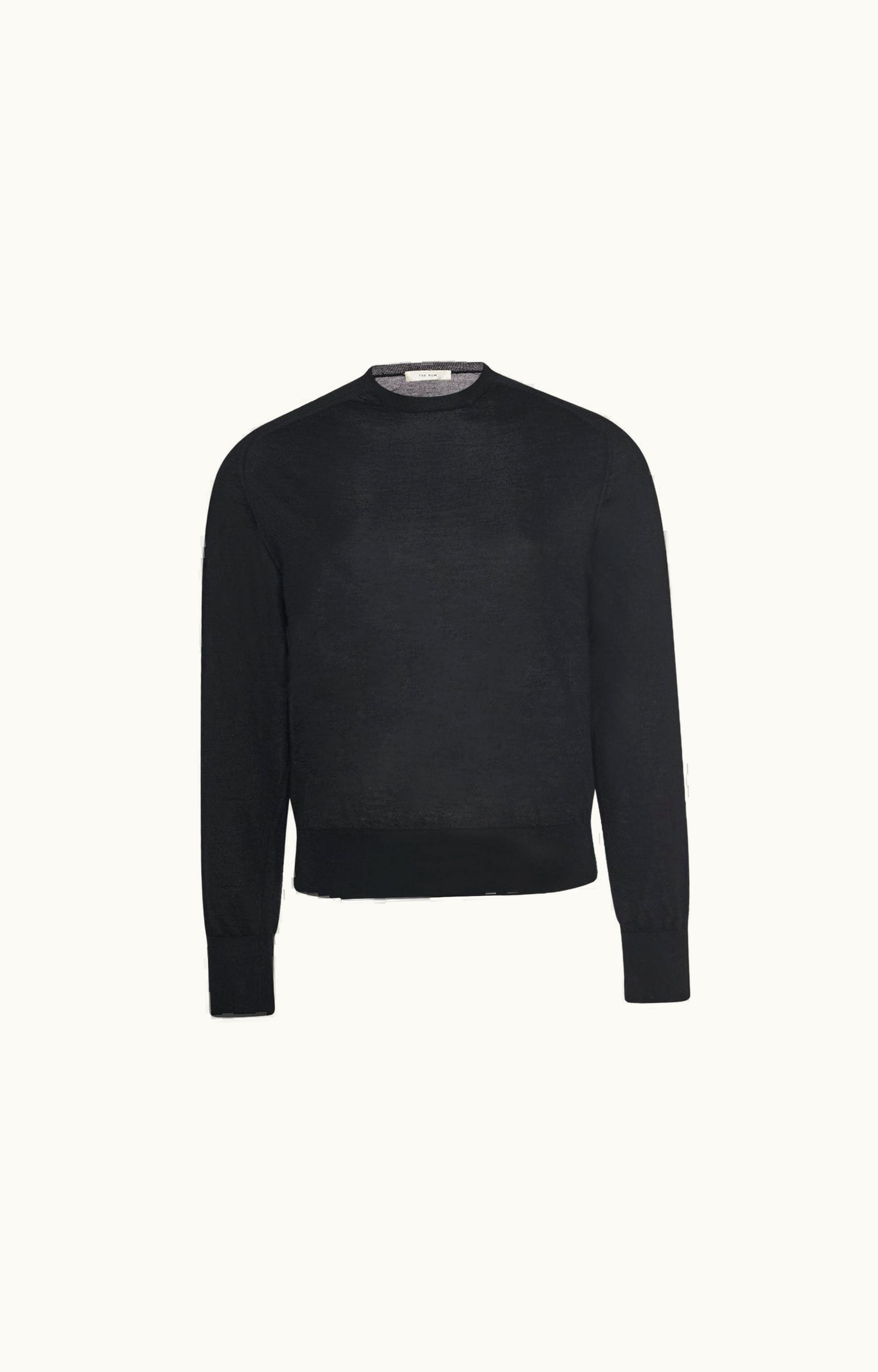 The Row The Row Elmira Top Black In Cashmere