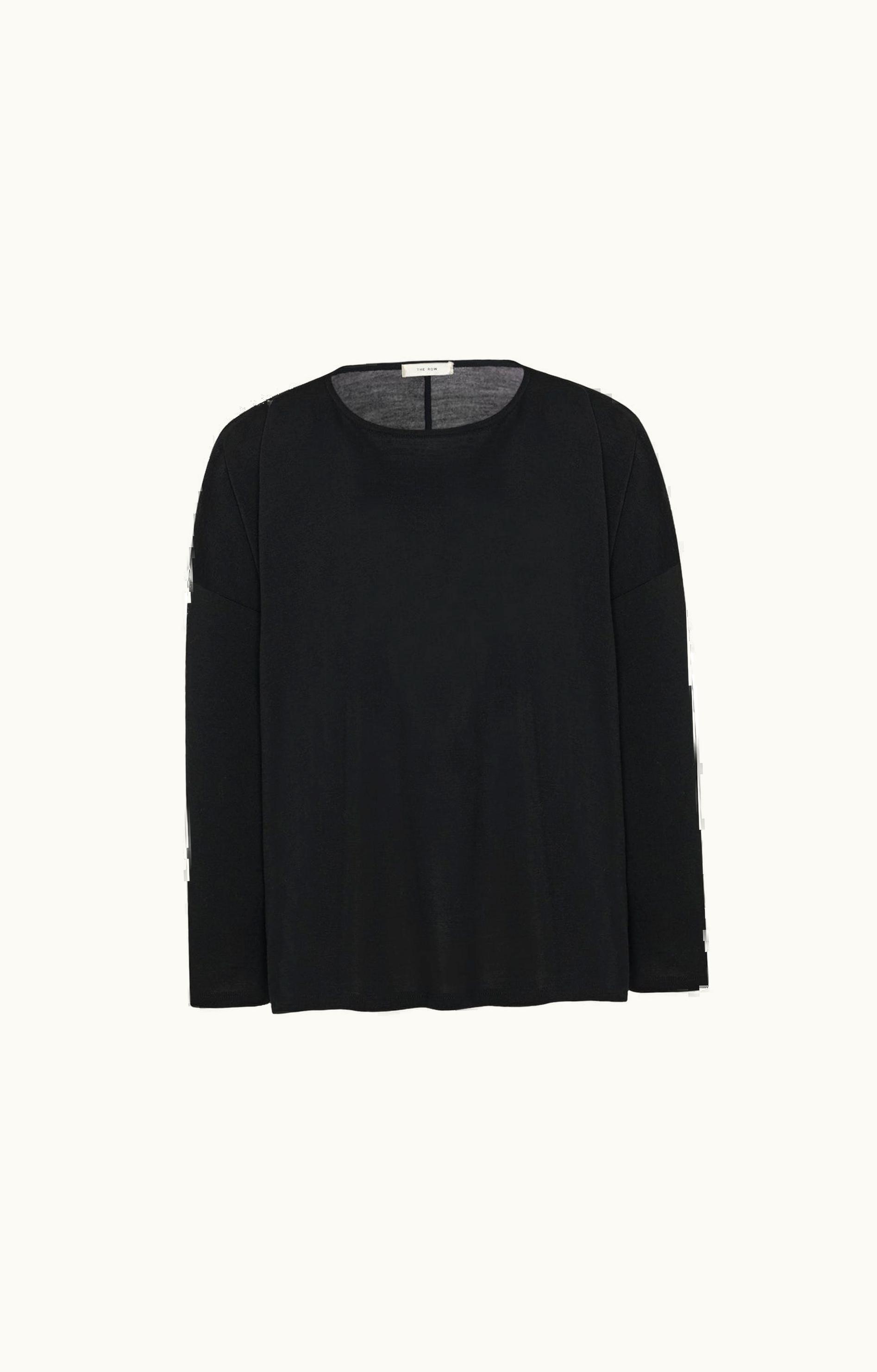 The Row The Row Lisia Top Black In Cotton