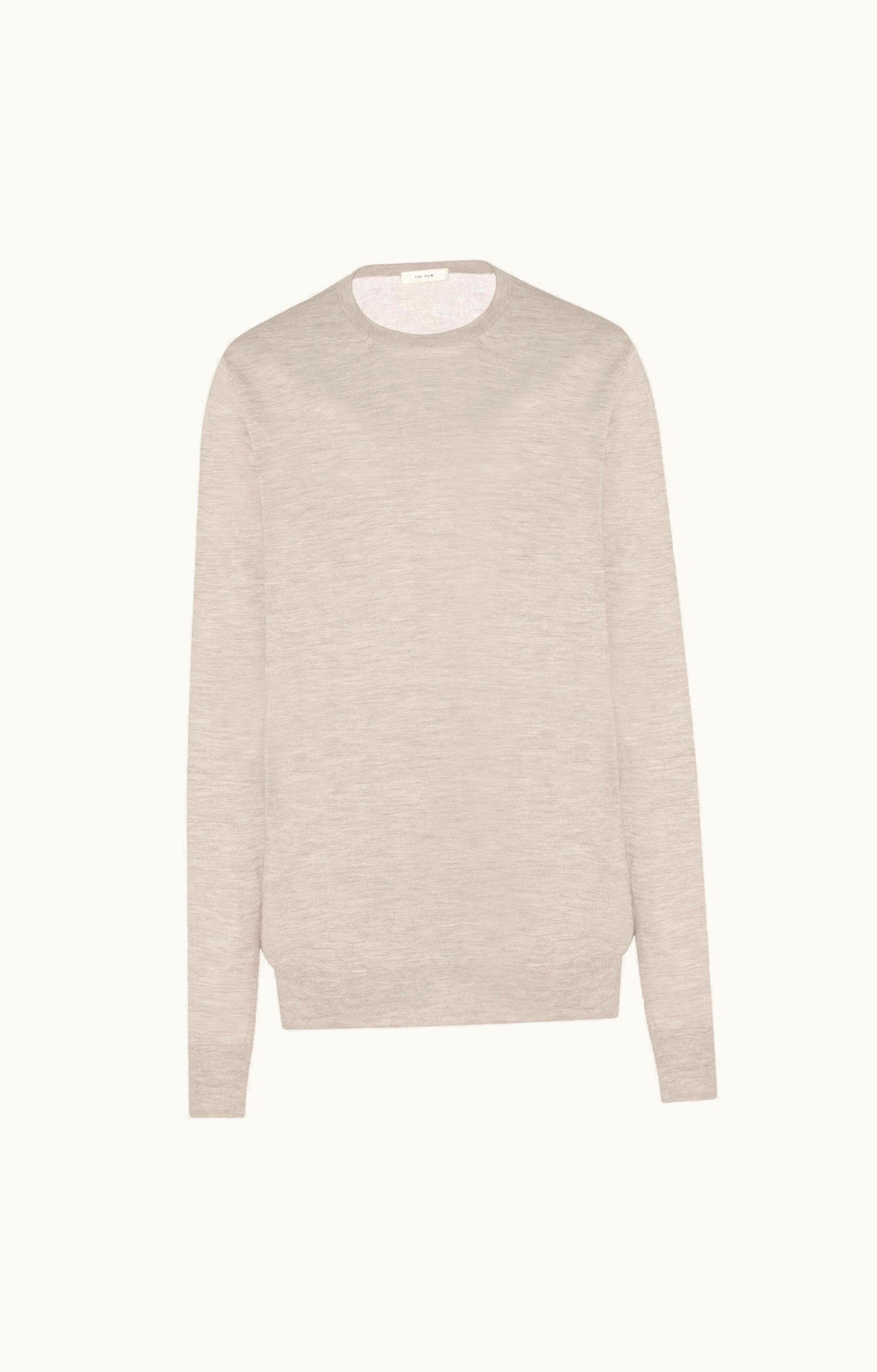 The Row The Row Exeter Top Beige In Cashmere