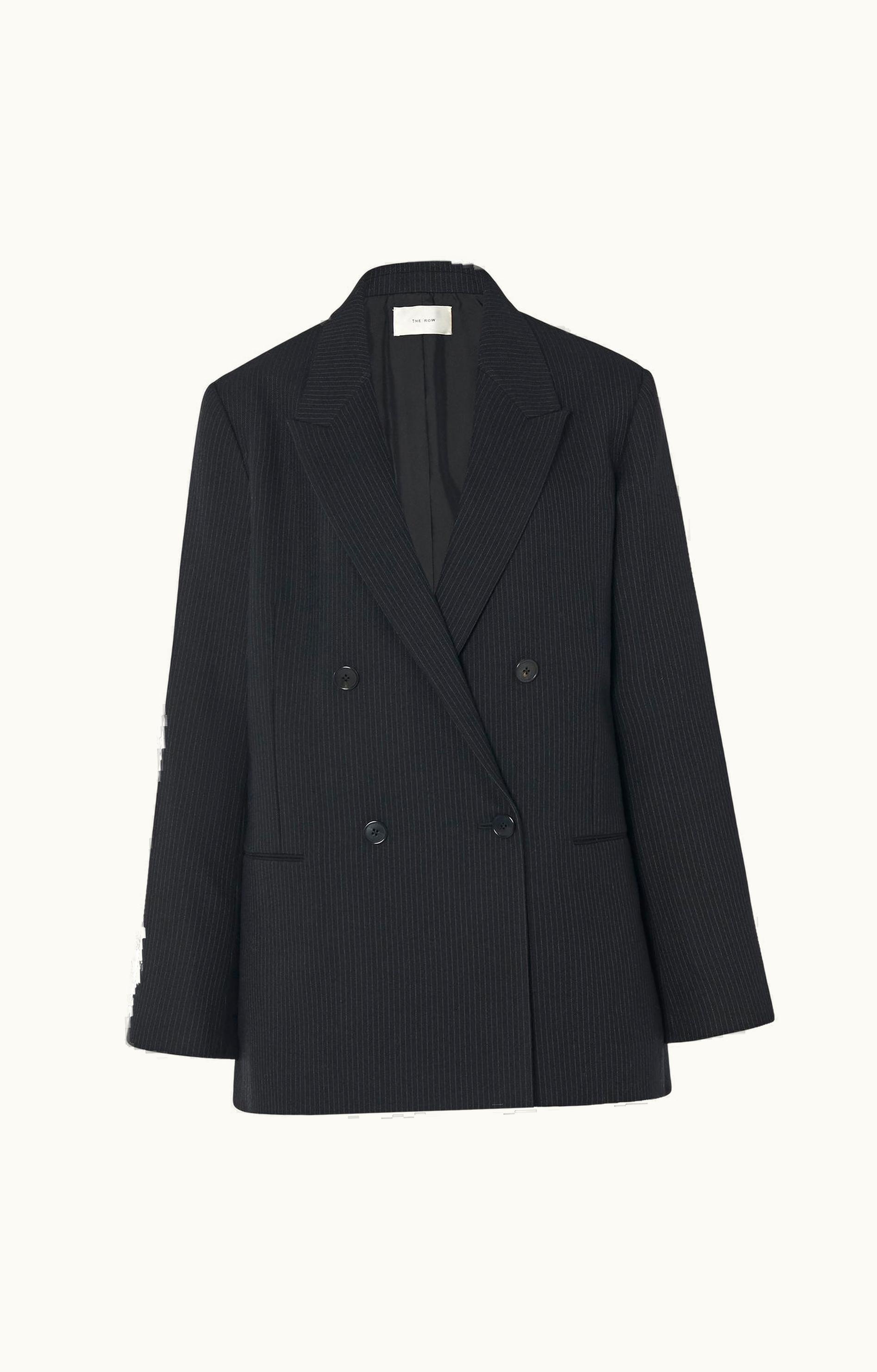 The Row The Row Wilsonia Jacket Black In Virgin Wool