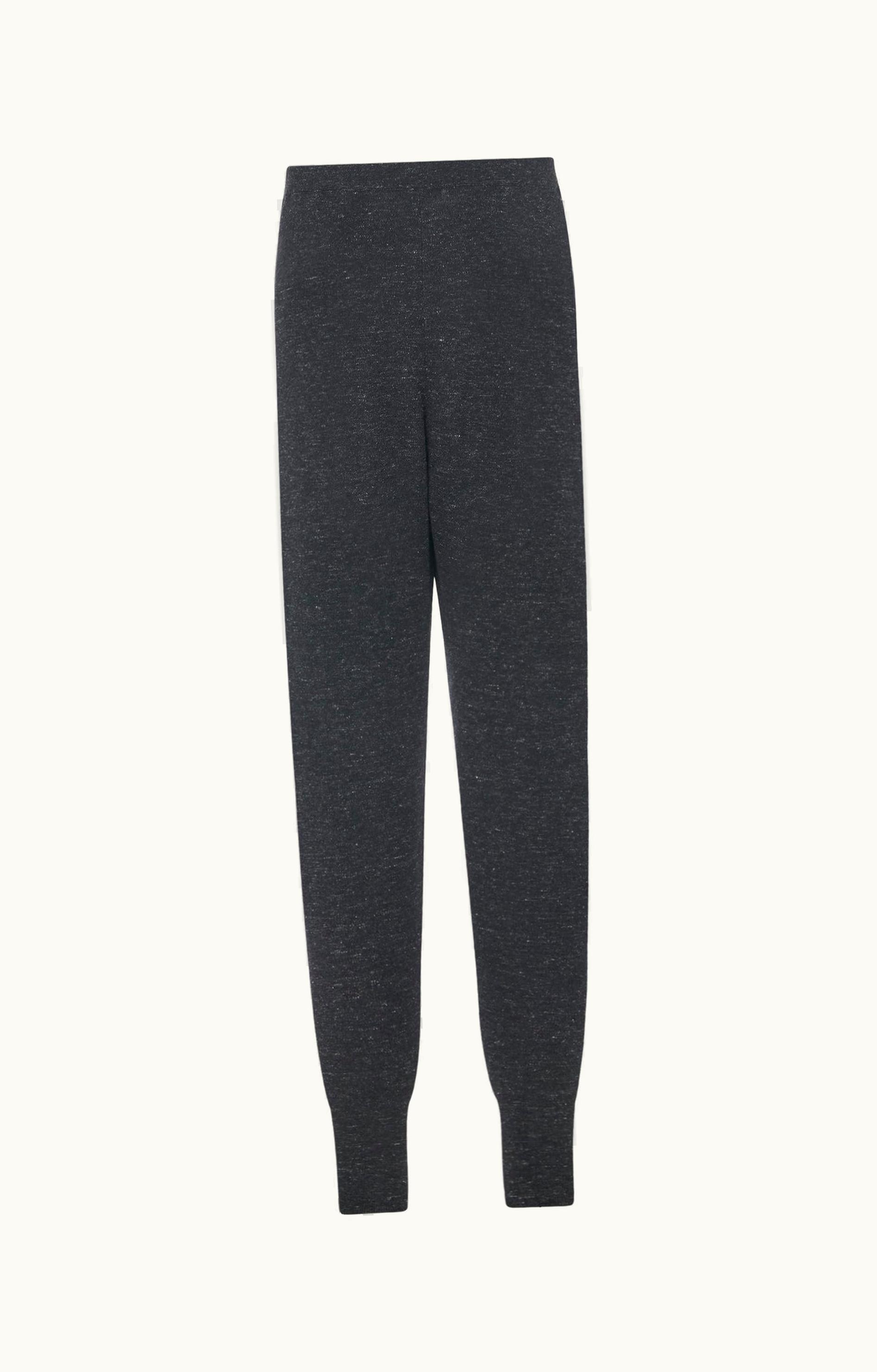 The Row The Row Devarona Pants Grey In Cashmere, Silk And Hemp