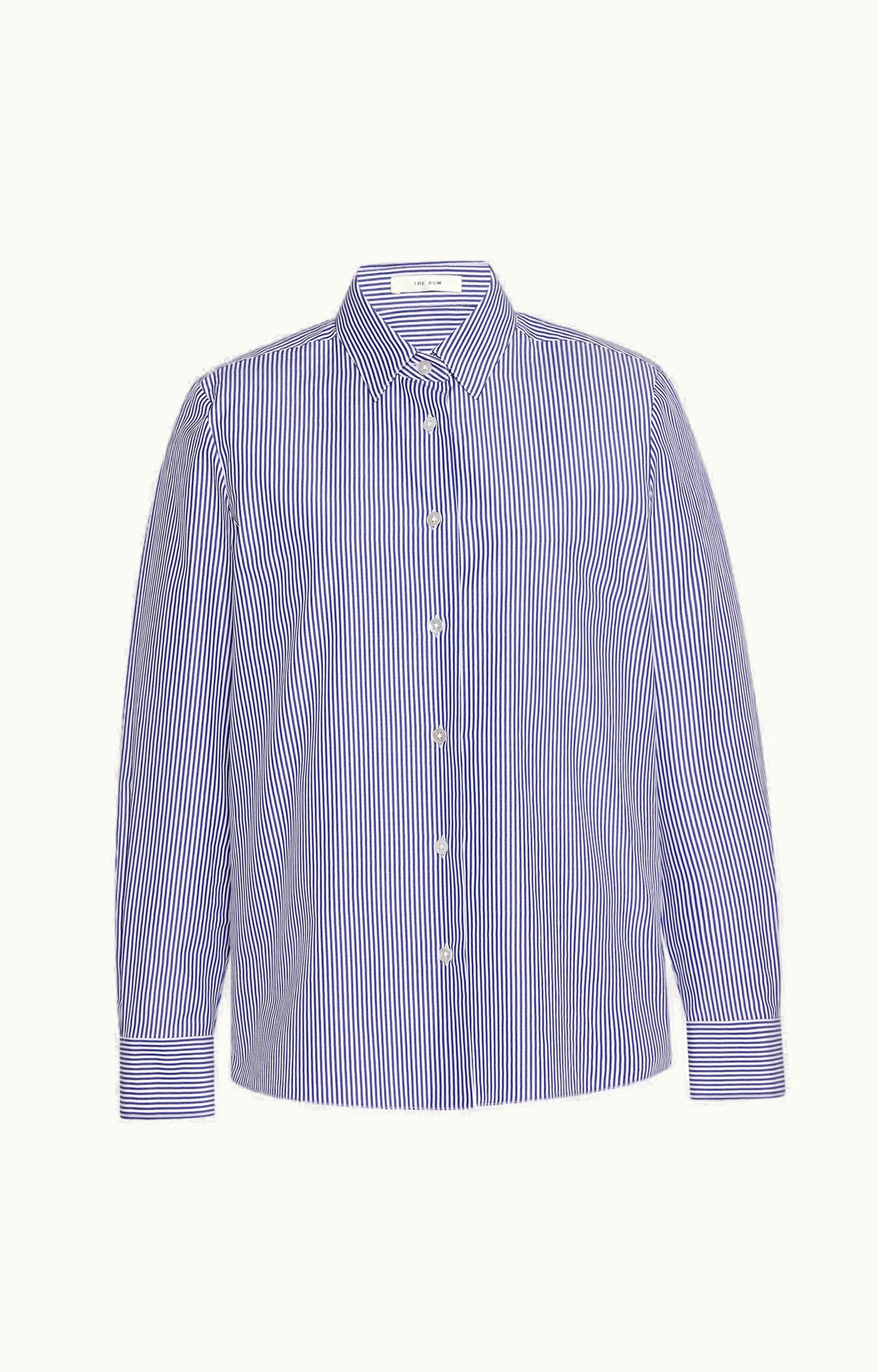 The Row The Row Sadie Shirt Blue In Cotton