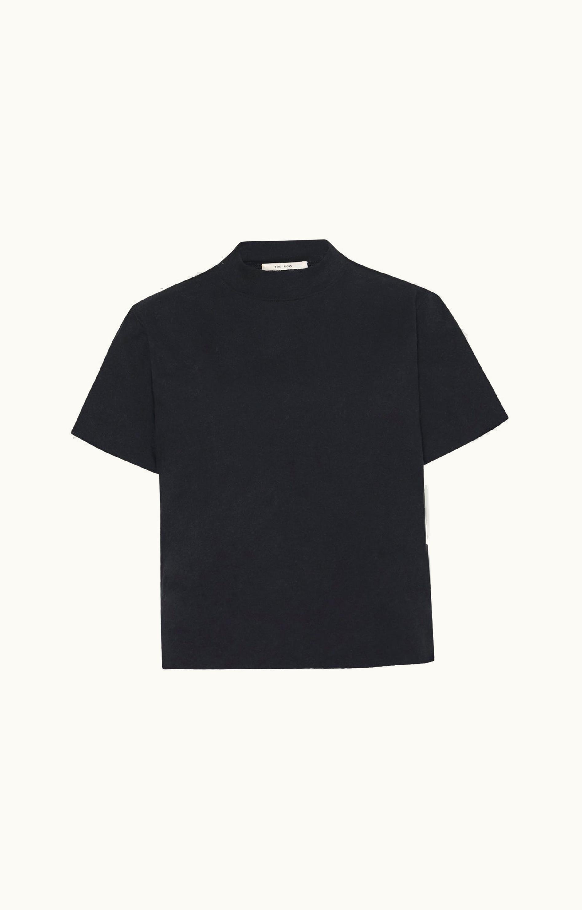 The Row The Row Fedrino Top Black In Cotton