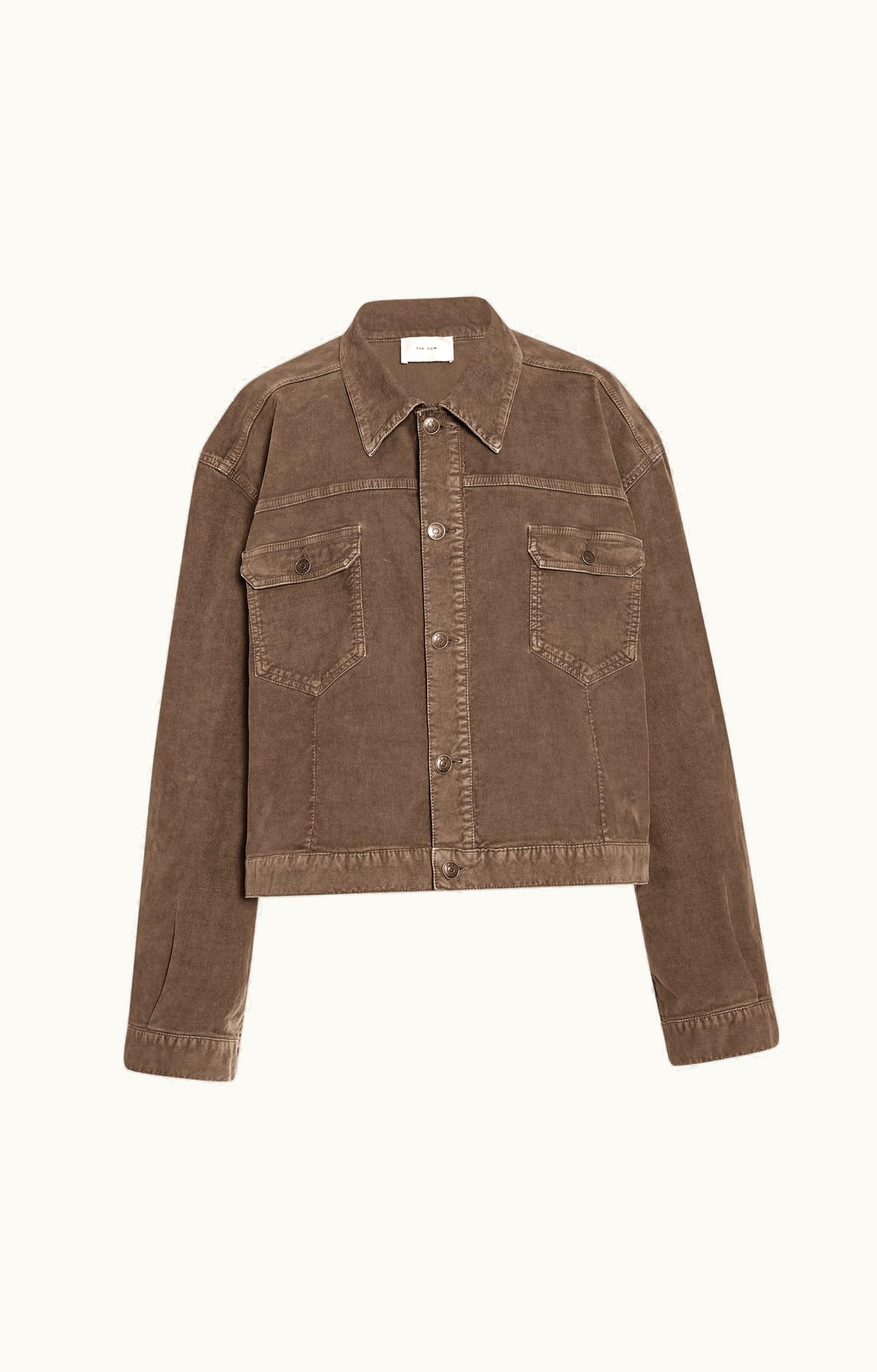 The Row The Row Ness Jacket Tan In Corduroy