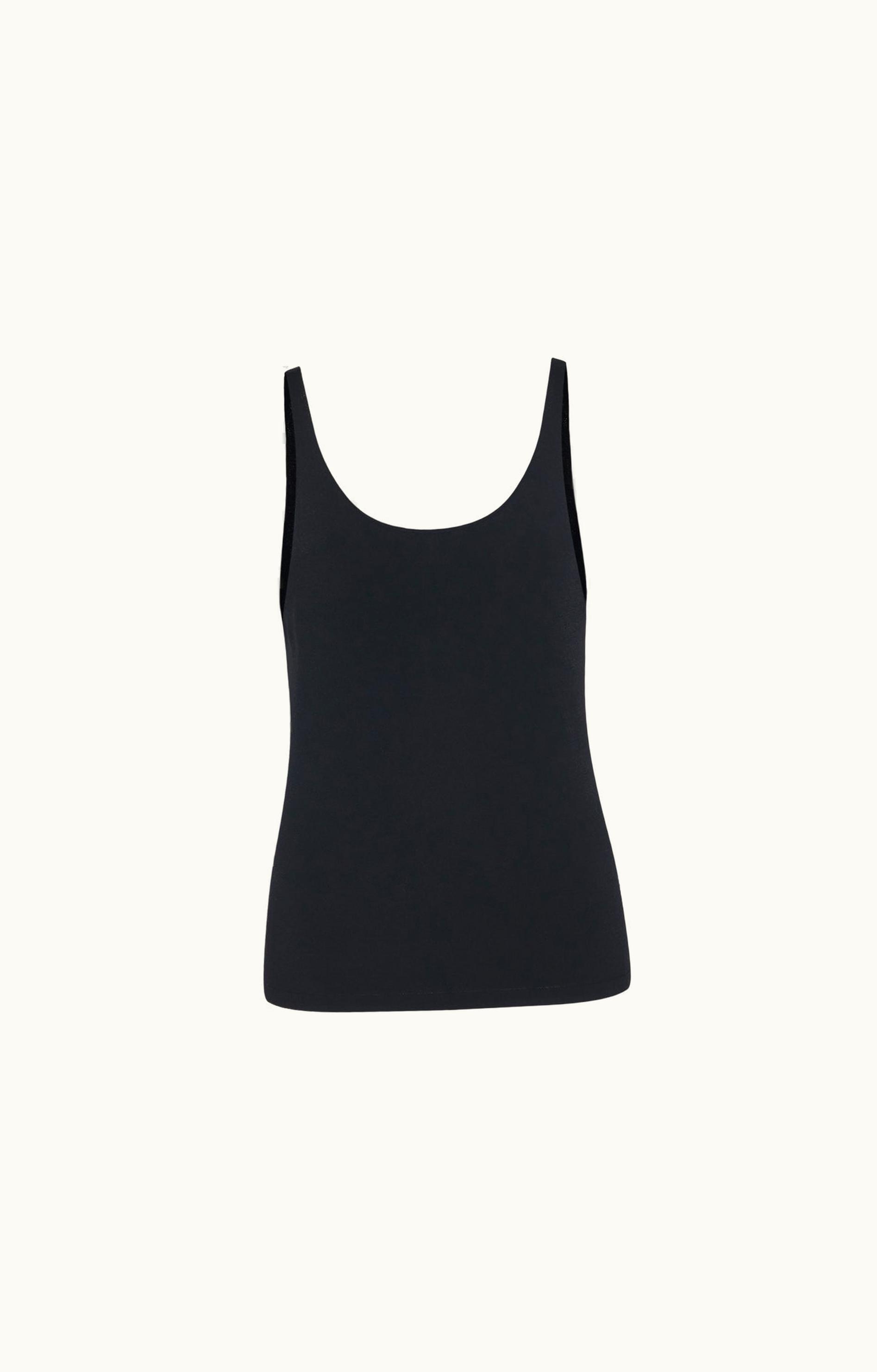 The Row The Row Dulce Top Black In Viscose And Polyester