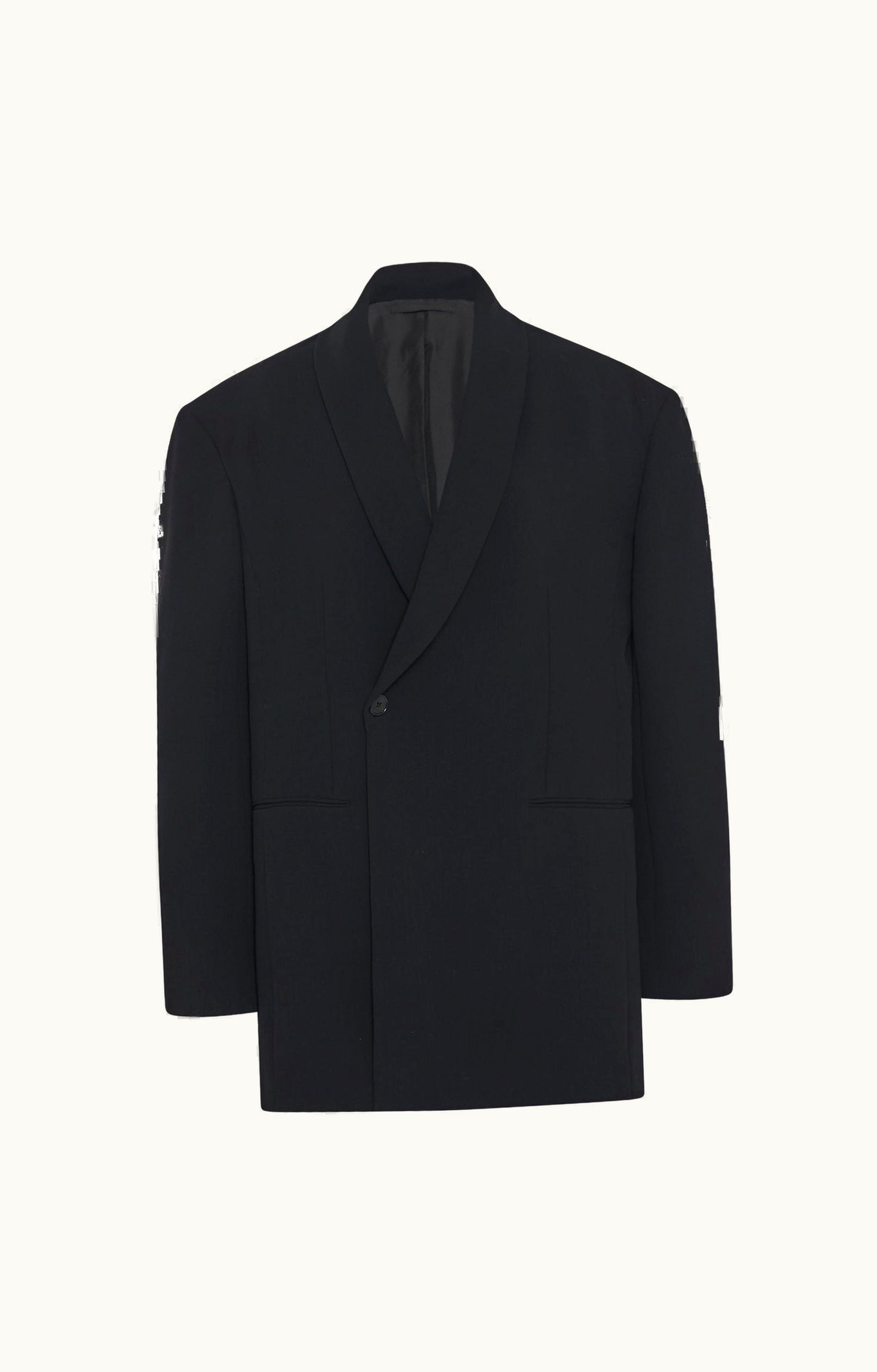 The Row The Row Diomede Jacket Black In Virgin Wool