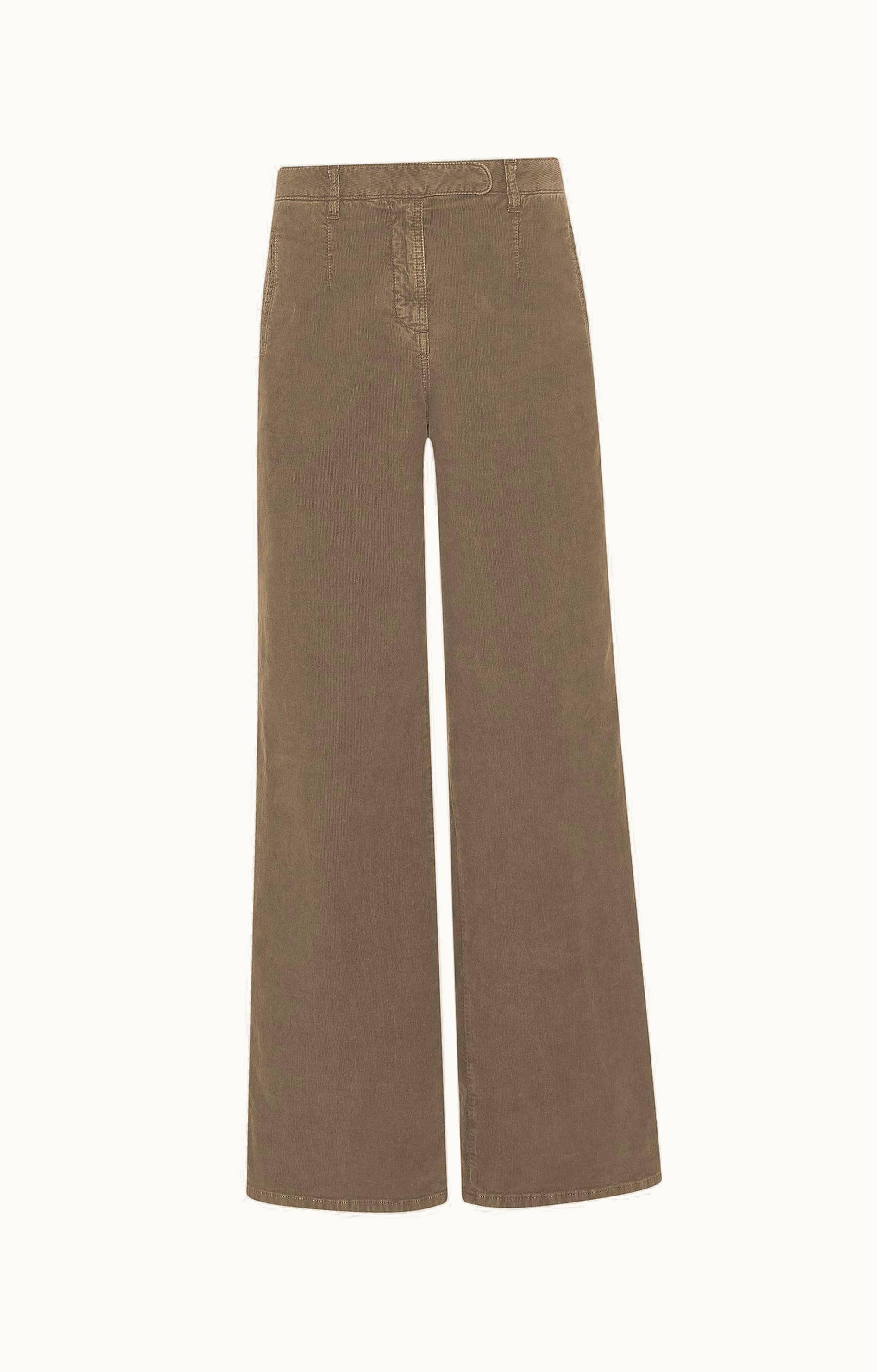 The Row The Row Banew Pant Tan In Corduroy