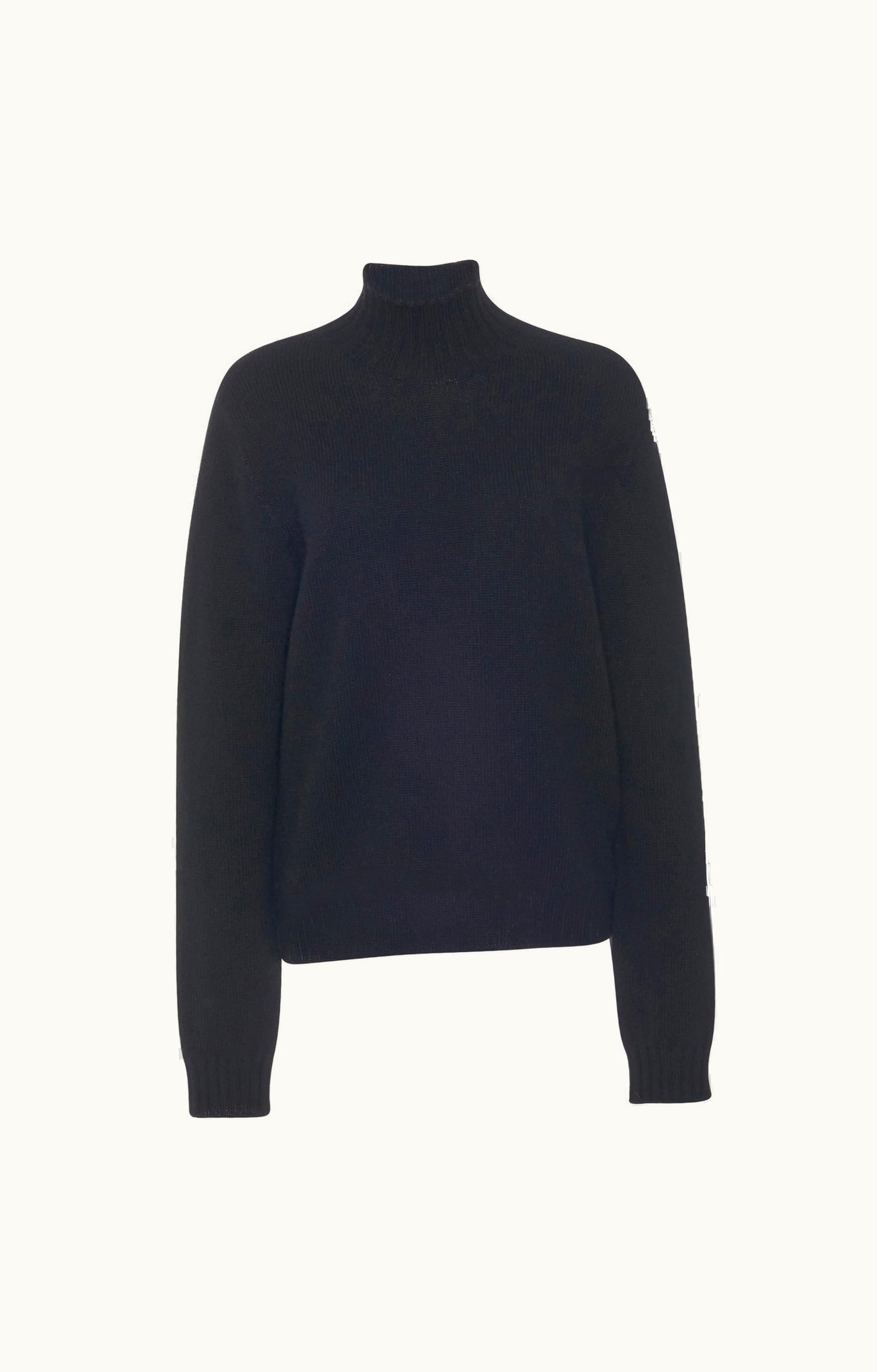 The Row The Row Kensington Top Black In Cashmere