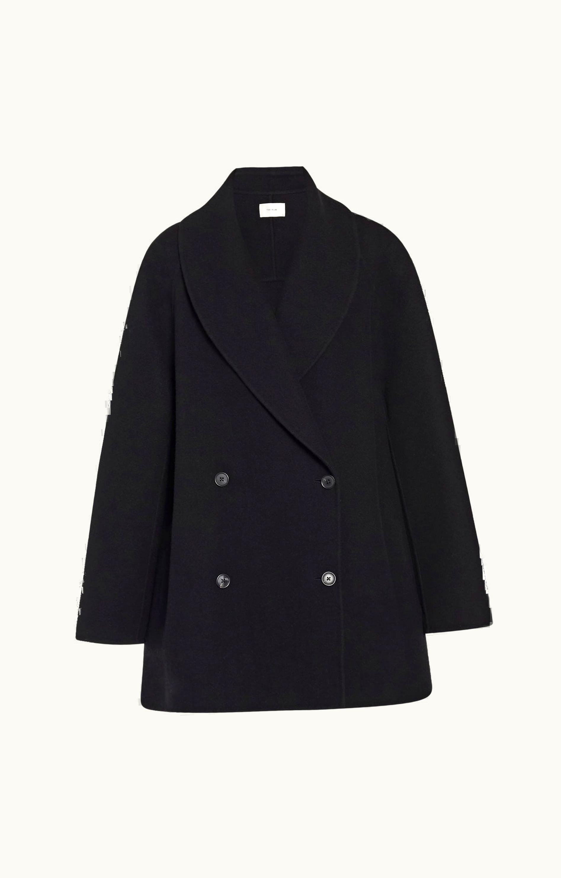 The Row The Row Polli Jacket Black In Virgin Wool And Nylon