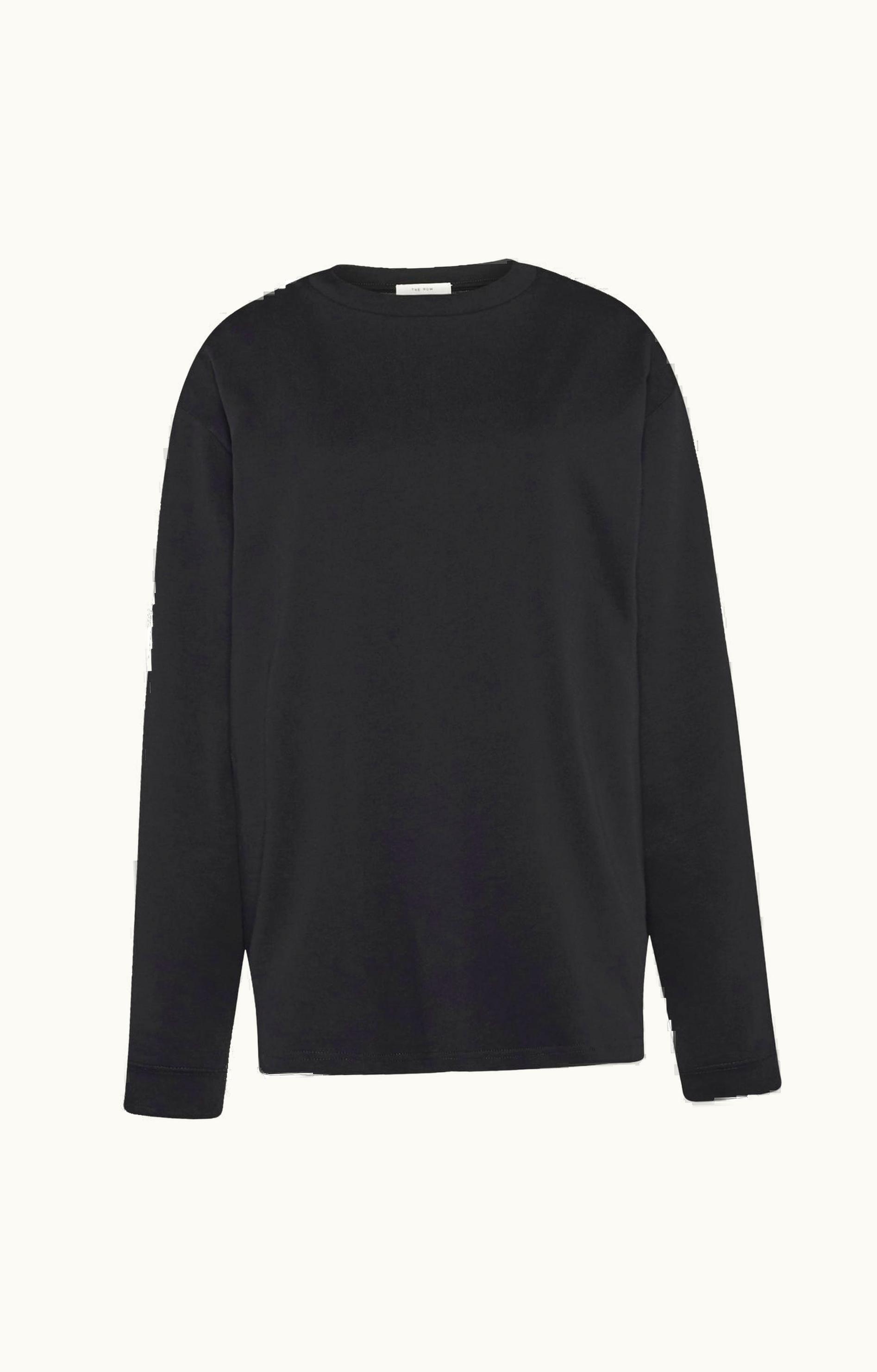 The Row The Row Ciles R Top Black In Organic Cotton