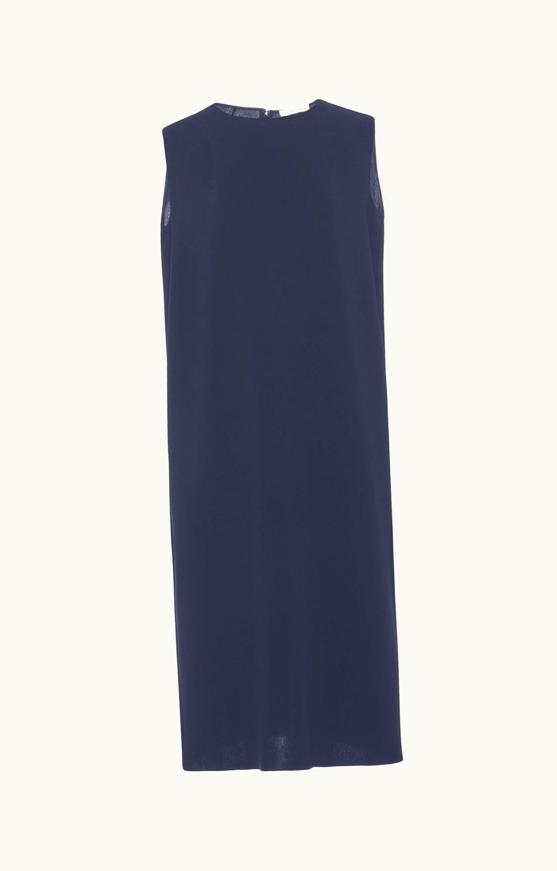 The Row The Row Mirna Dress Blue In Cady