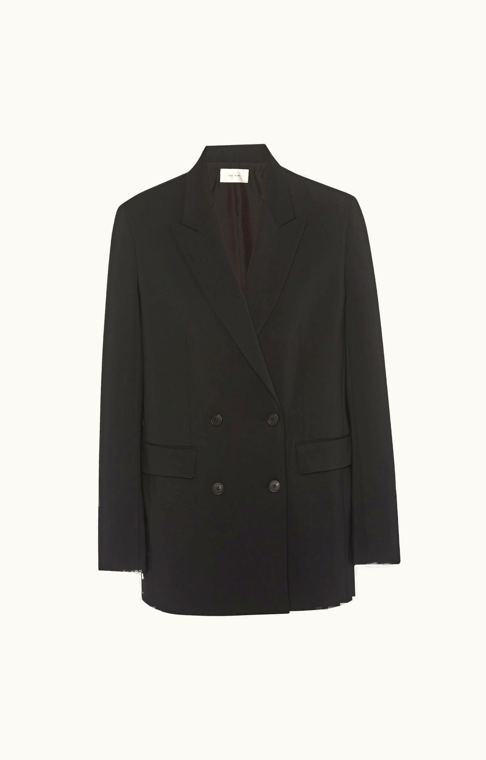 The Row The Row Tristana Jacket Black In Viscose
