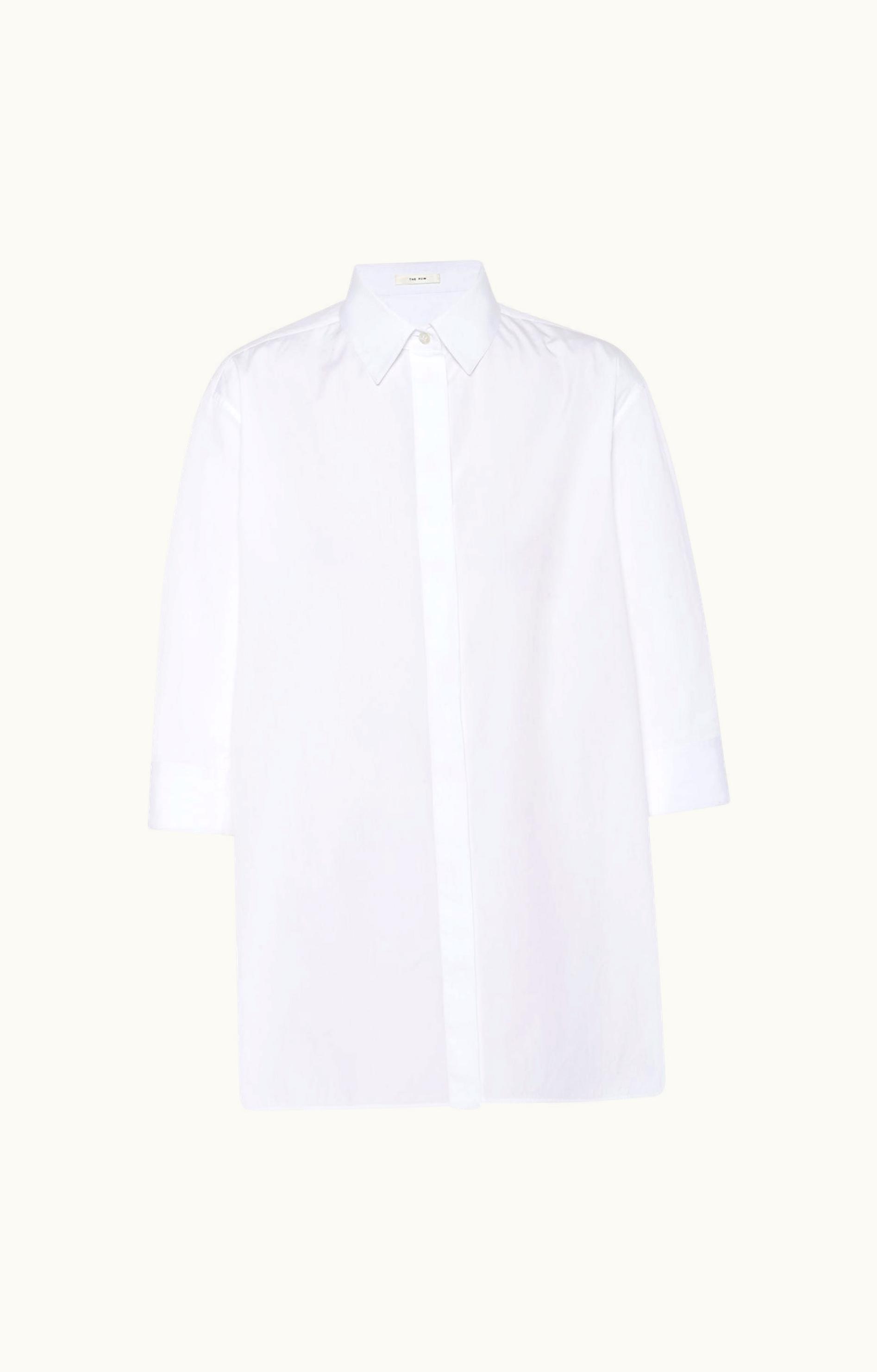 The Row The Row Elada Shirt White In Cotton