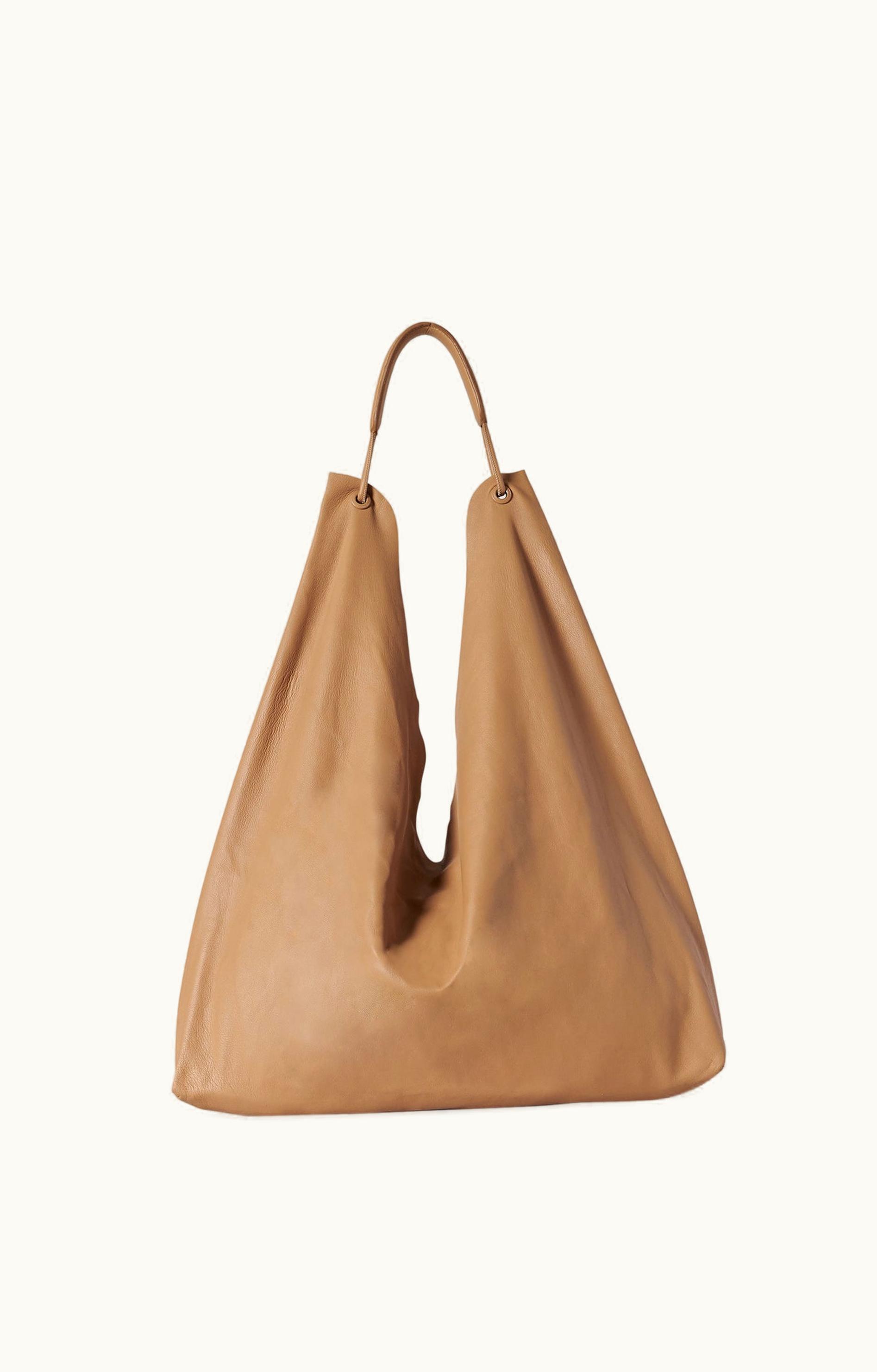 The Row The Row Bindle 3 Bag Tan In Leather
