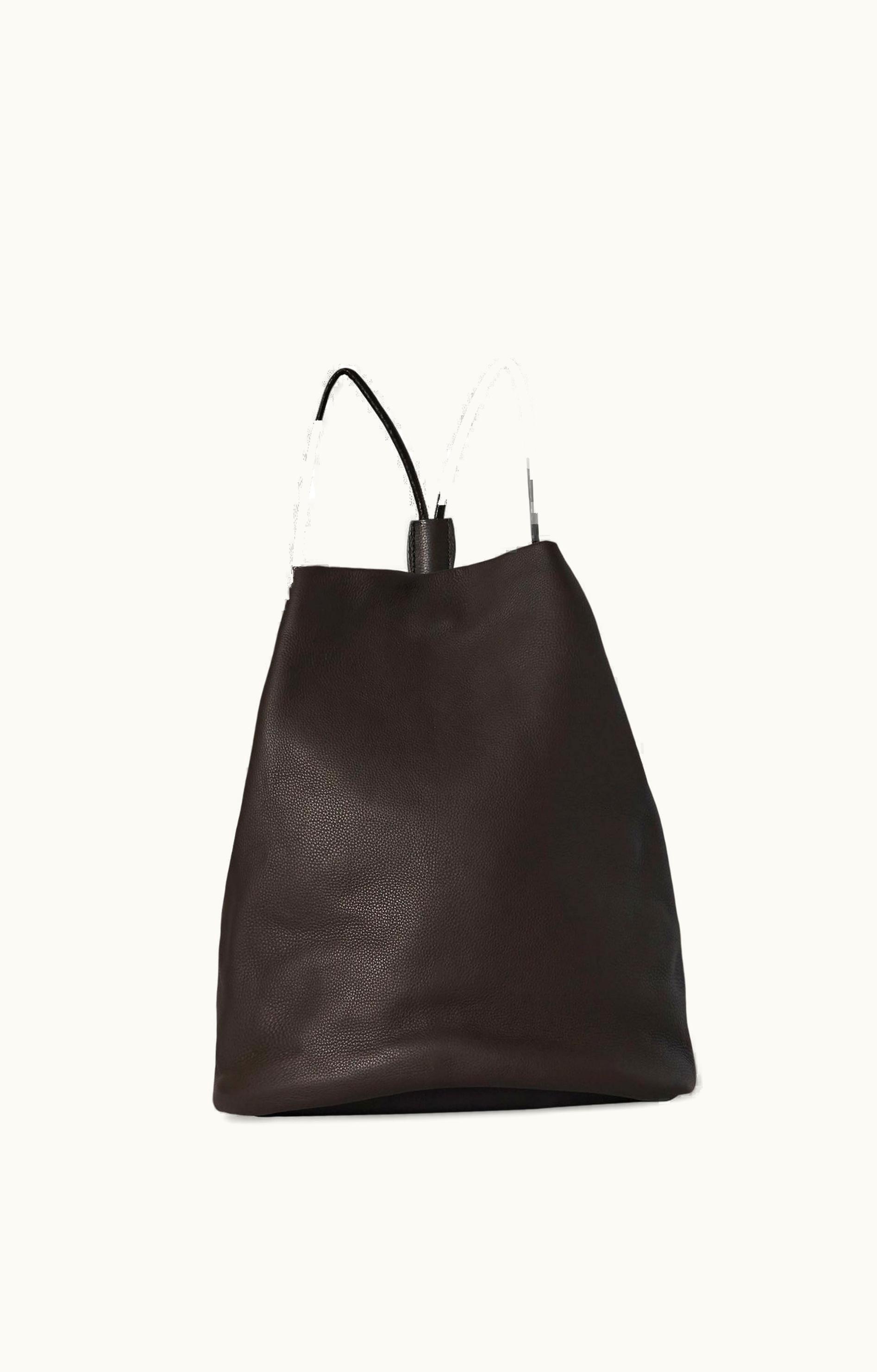 The Row The Row Joe Backpack Brown In Leather