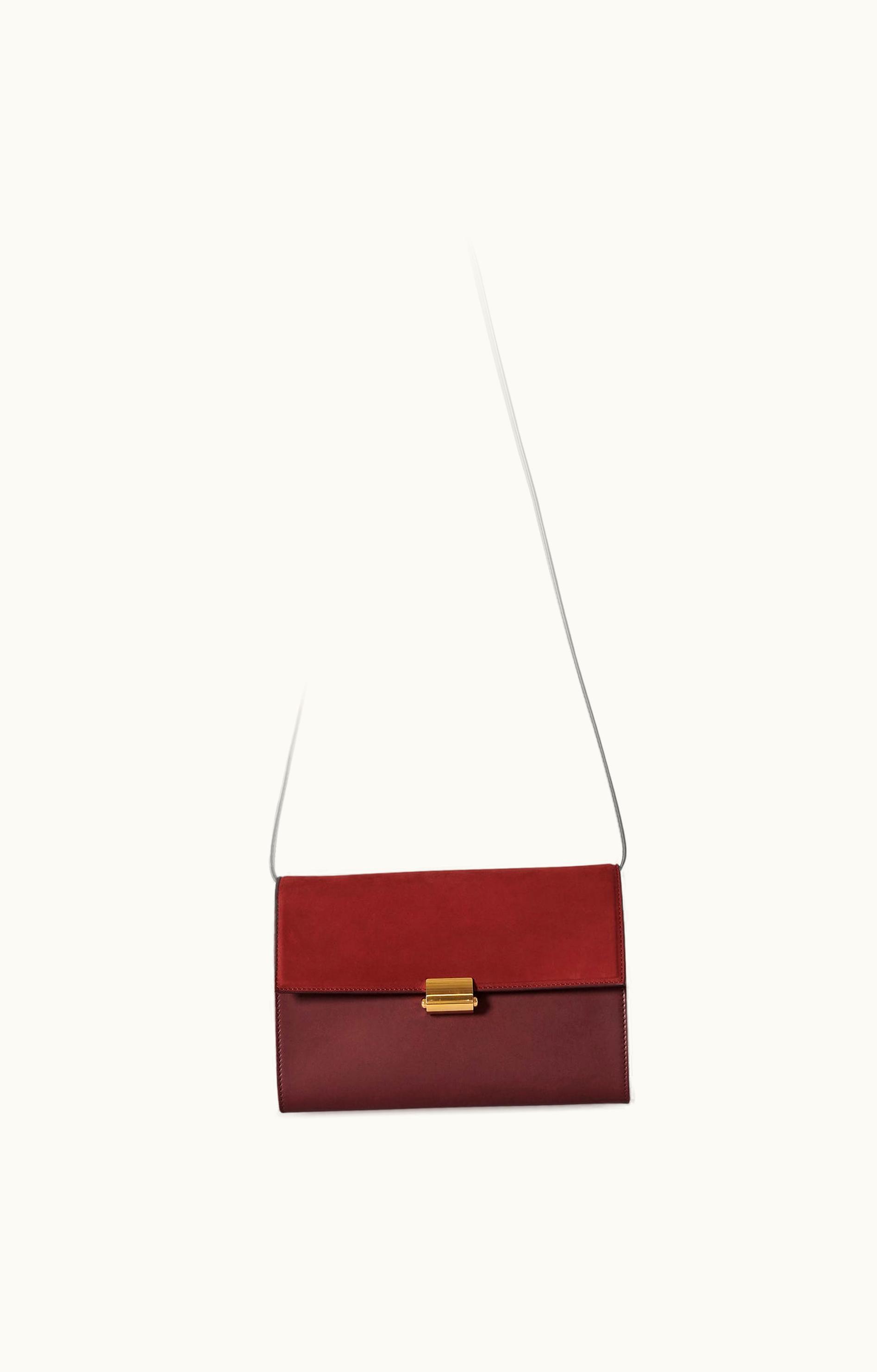 The Row The Row Laurie Bag Red In Leather