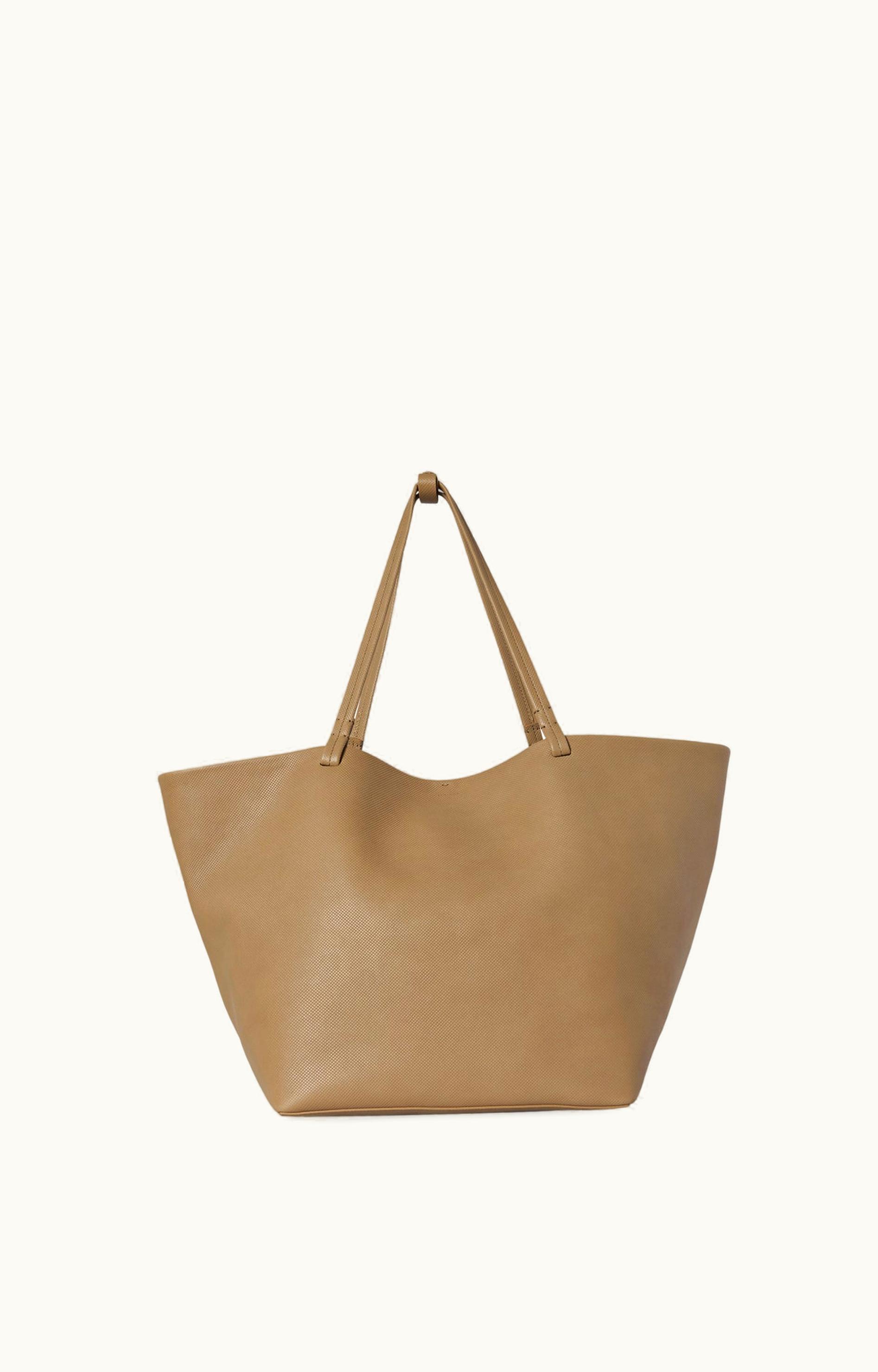 The Row The Row XL Park Tote Bag Beige In Leather