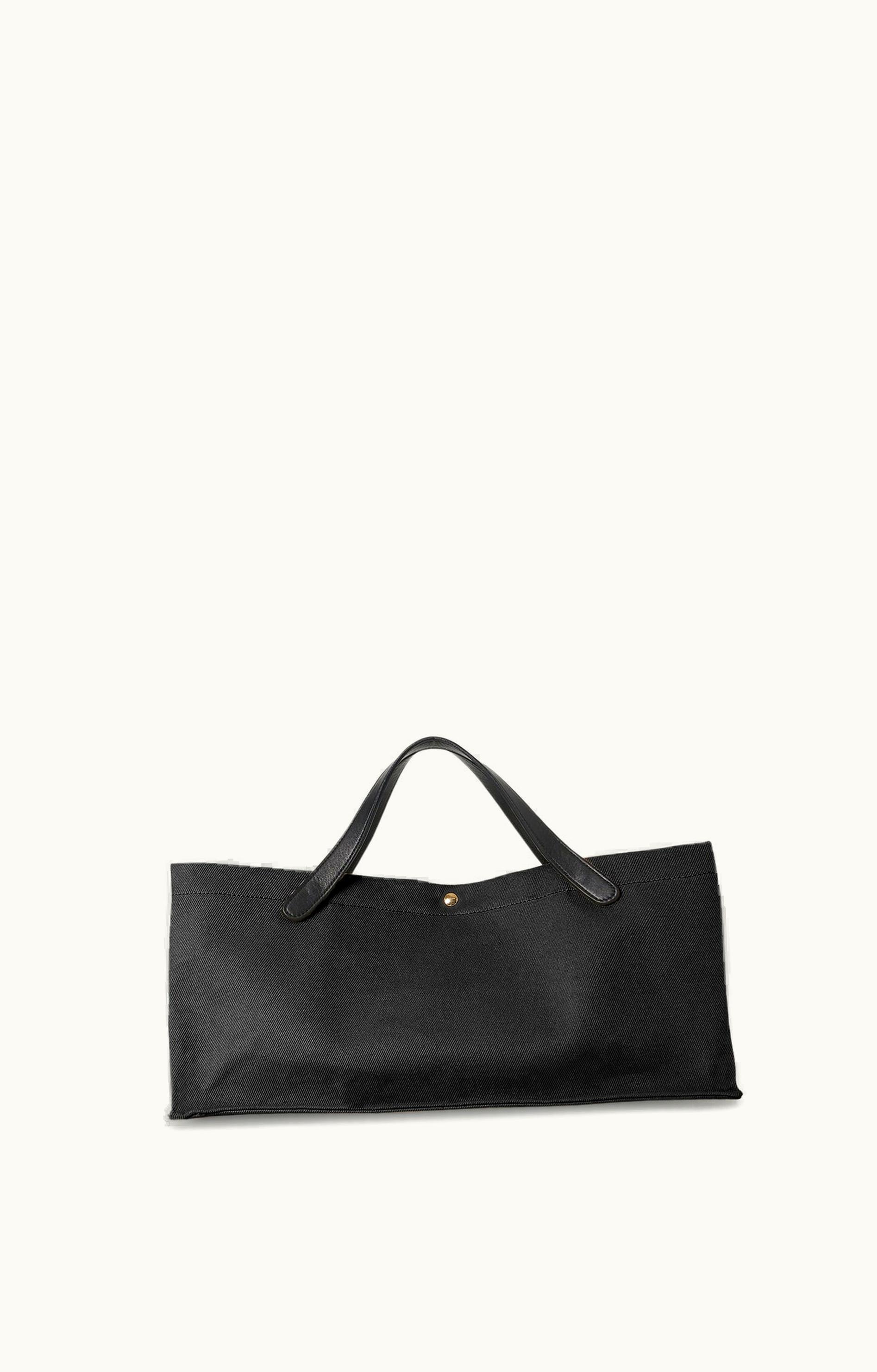 The Row The Row Idaho Bag Black In Cotton