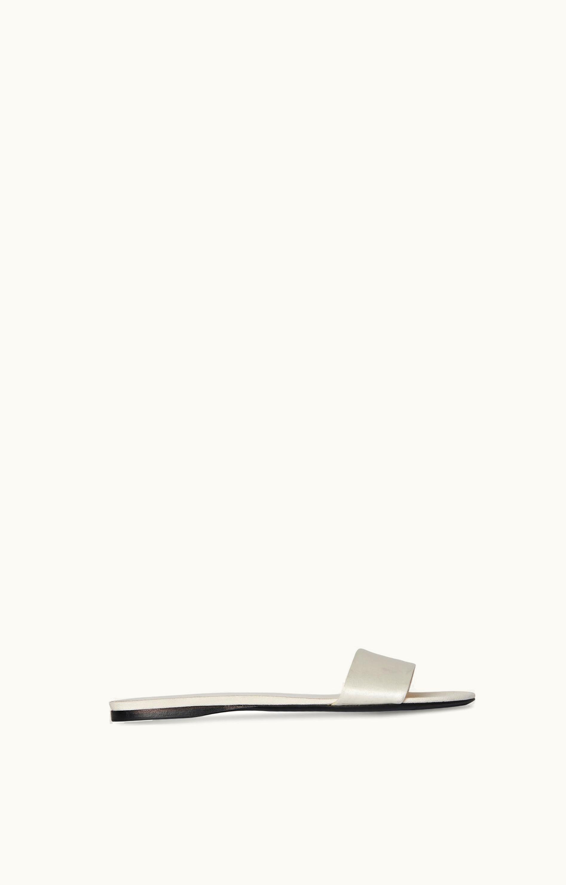 The Row The Row Combo Slide White In Silk