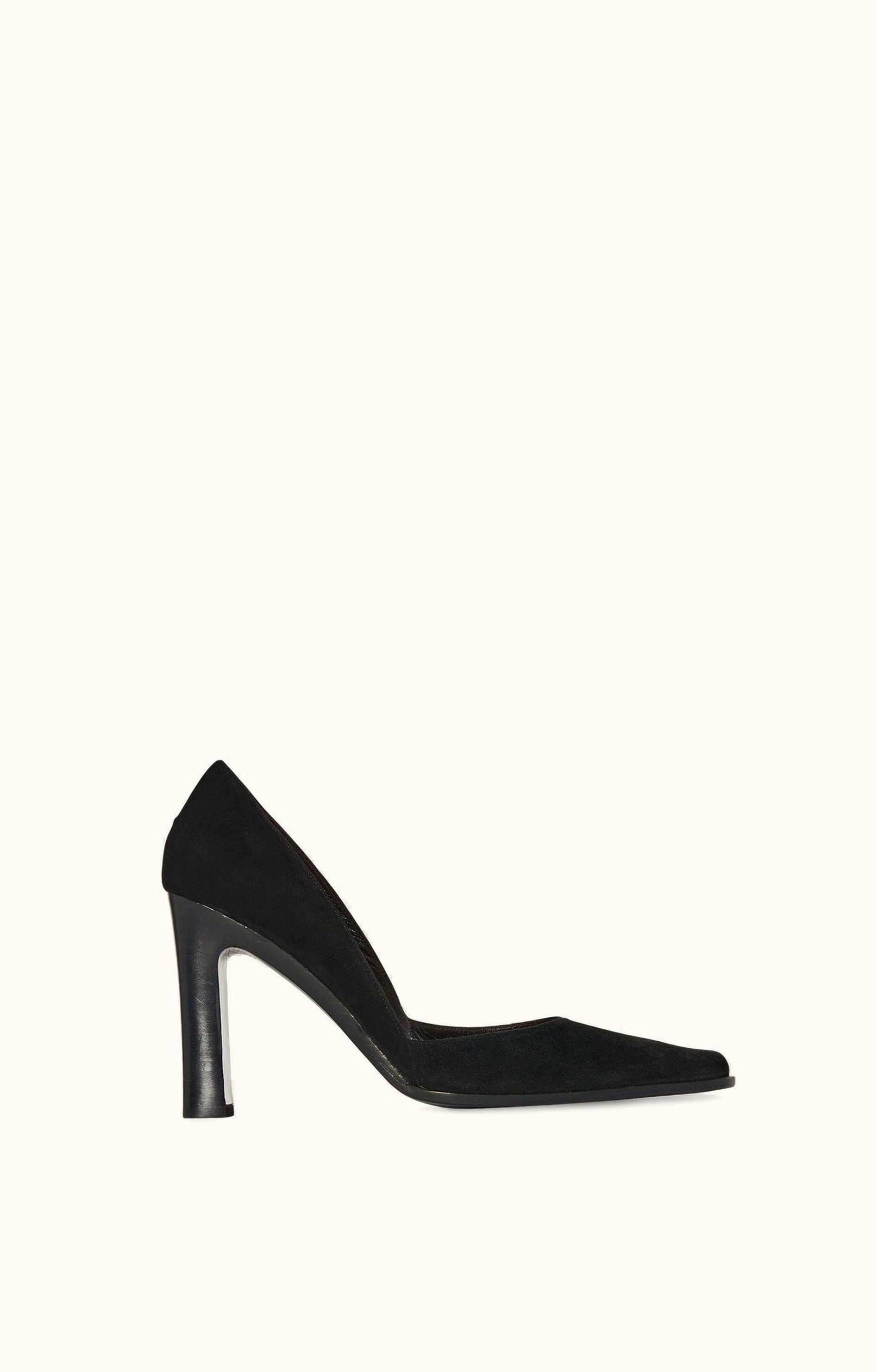 The Row The Row Mae Pump Black In Suede