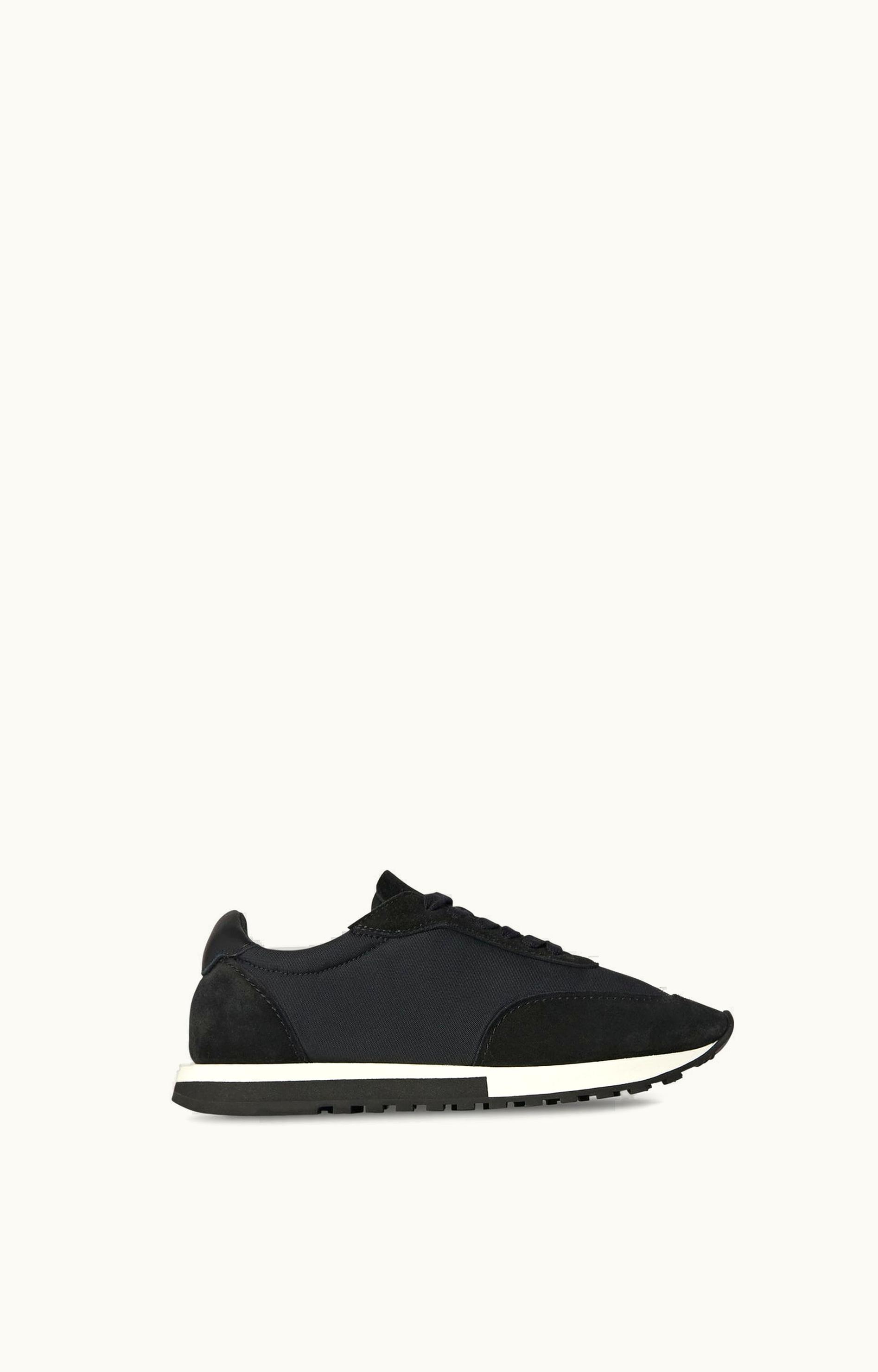 The Row The Row Owen Runner Sneaker Black Suede/Nylon